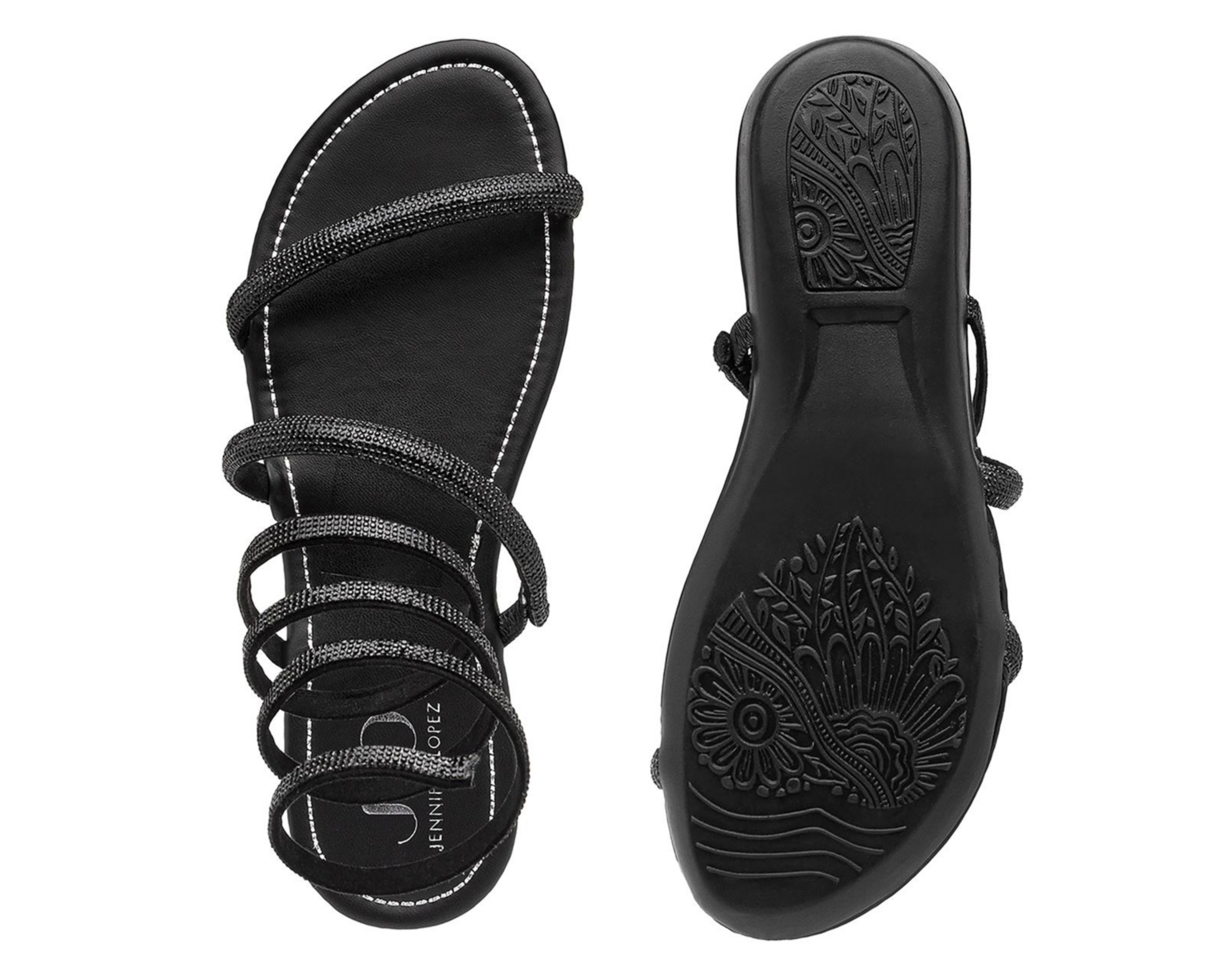 Foto 3 pulgar | Sandalias Casuales Jennifer Lopez para Mujer