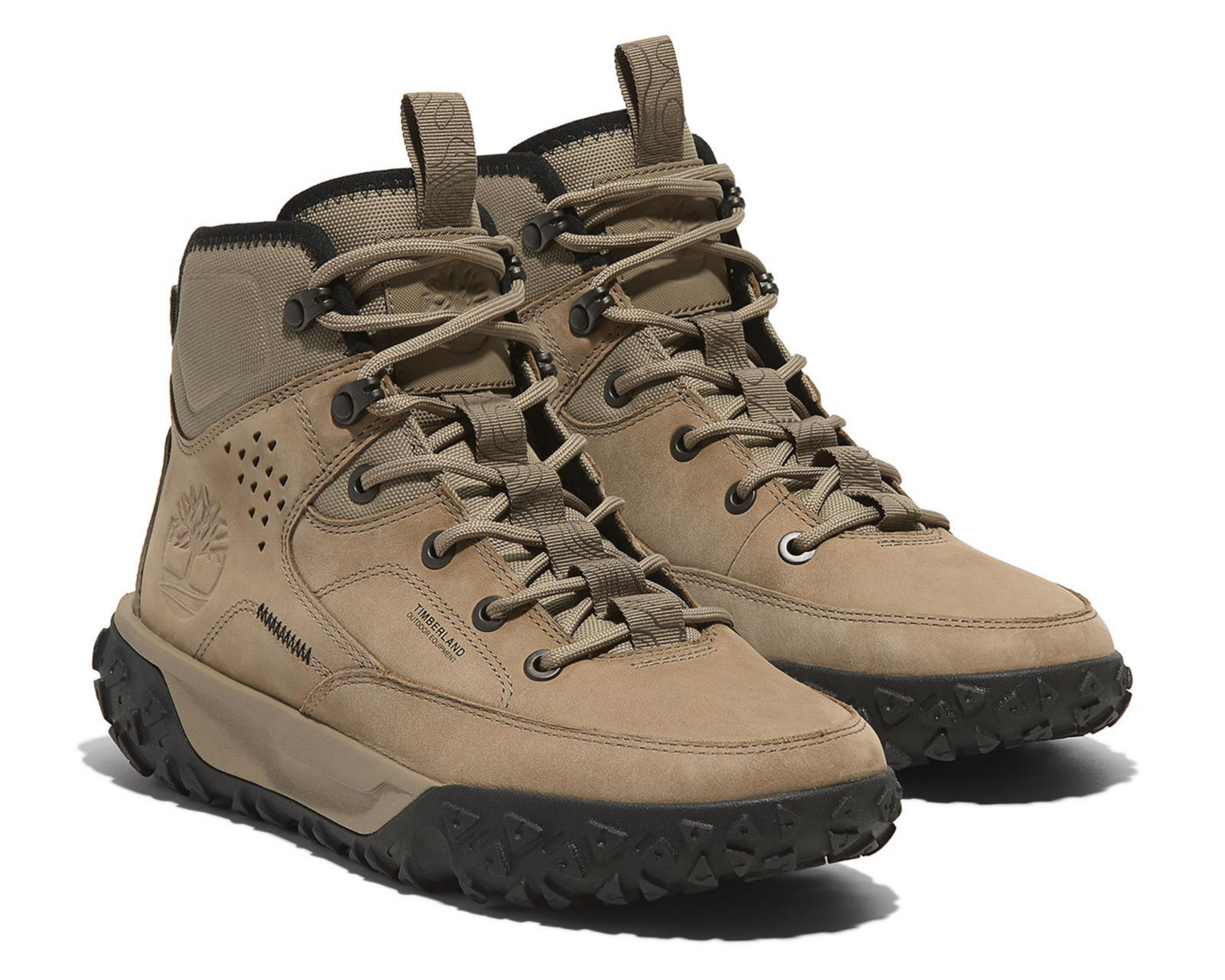 Foto 2 pulgar | Botas Outdoor Timberland GreenStride Motion 6 Mid Lace HKR de Piel para Hombre