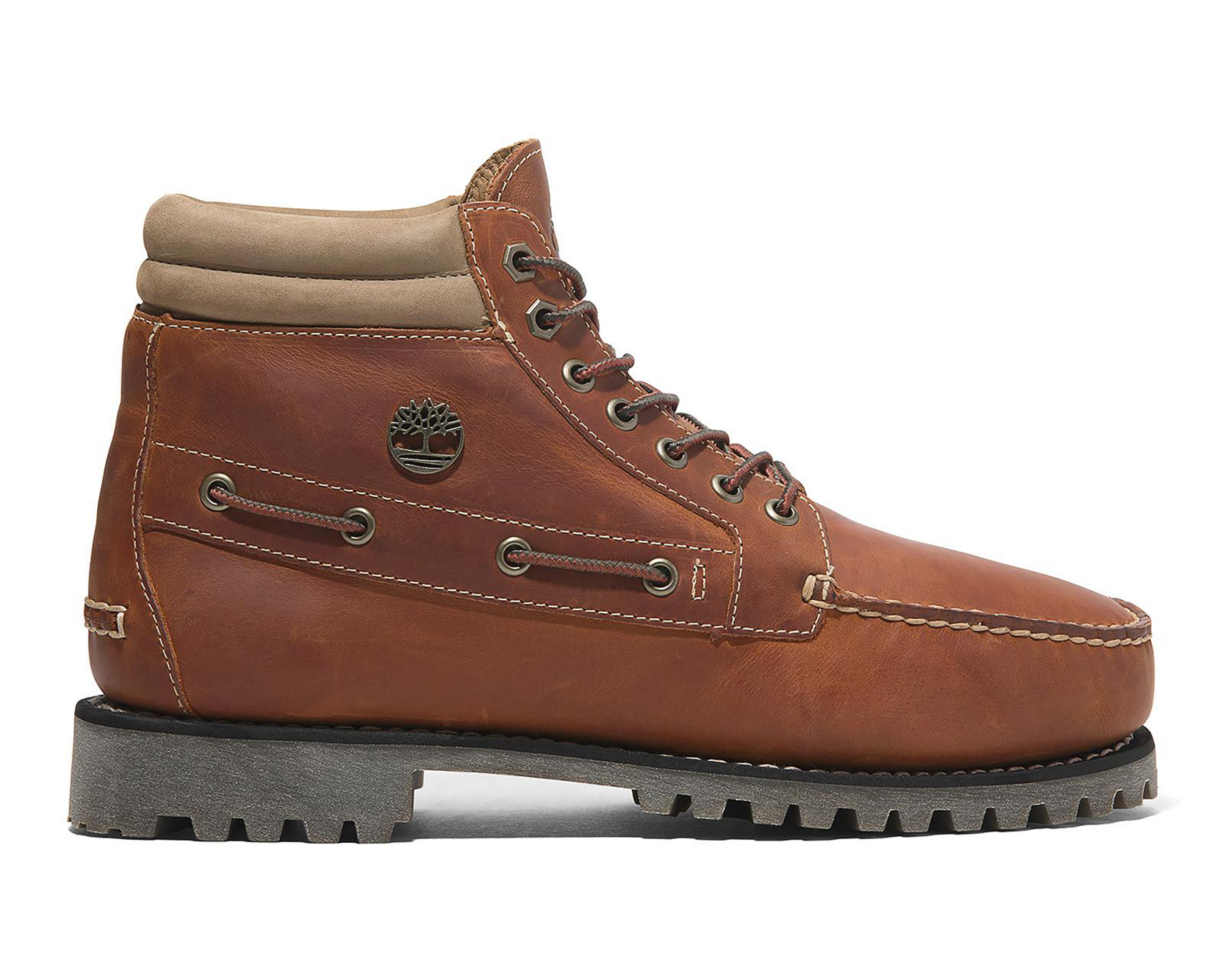 Foto 5 pulgar | Botas Casuales Timberland Authentic Mid Lace de Piel para Hombre