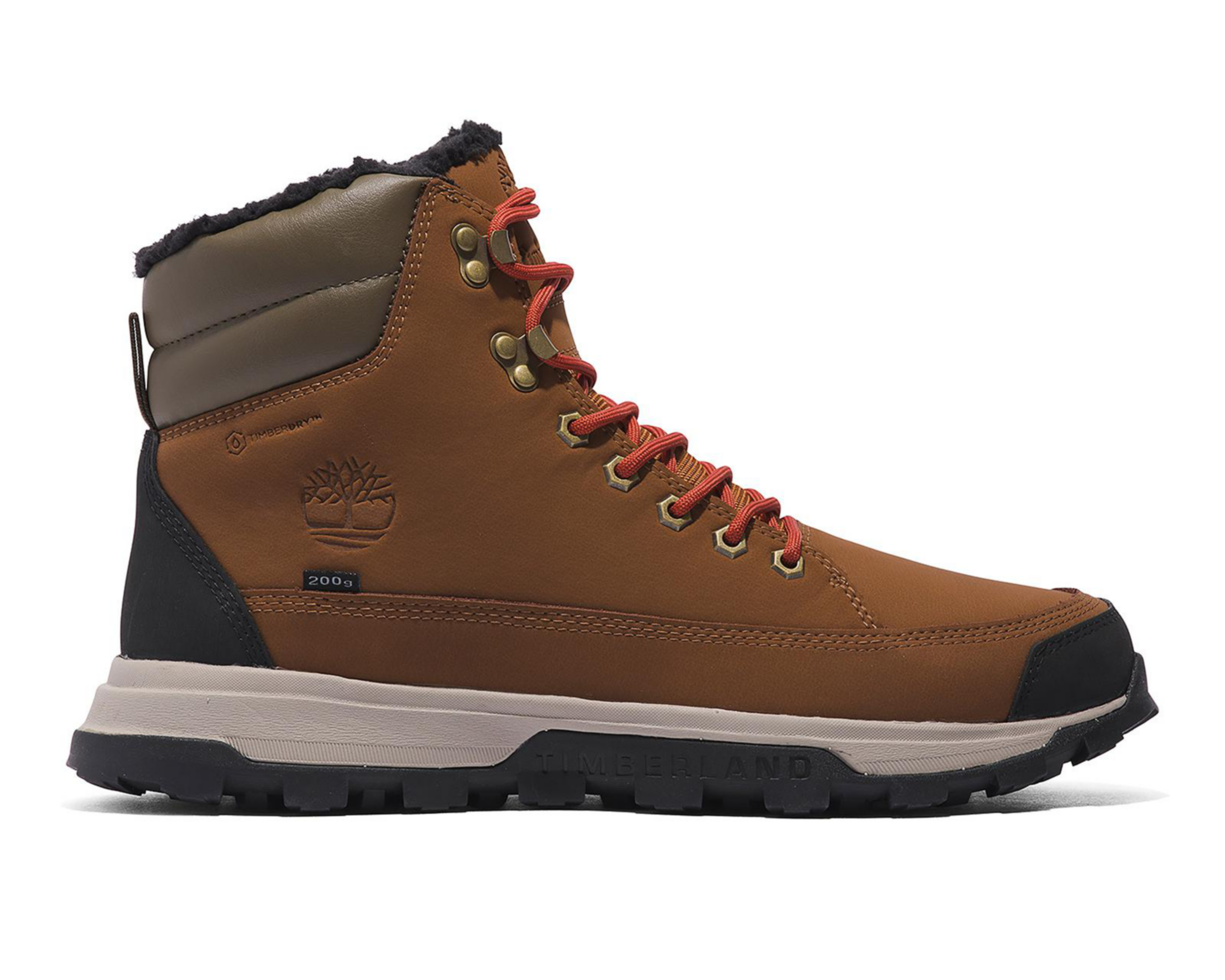 Foto 5 pulgar | Botas Outdoor Timberland Treeline de Piel para Hombre