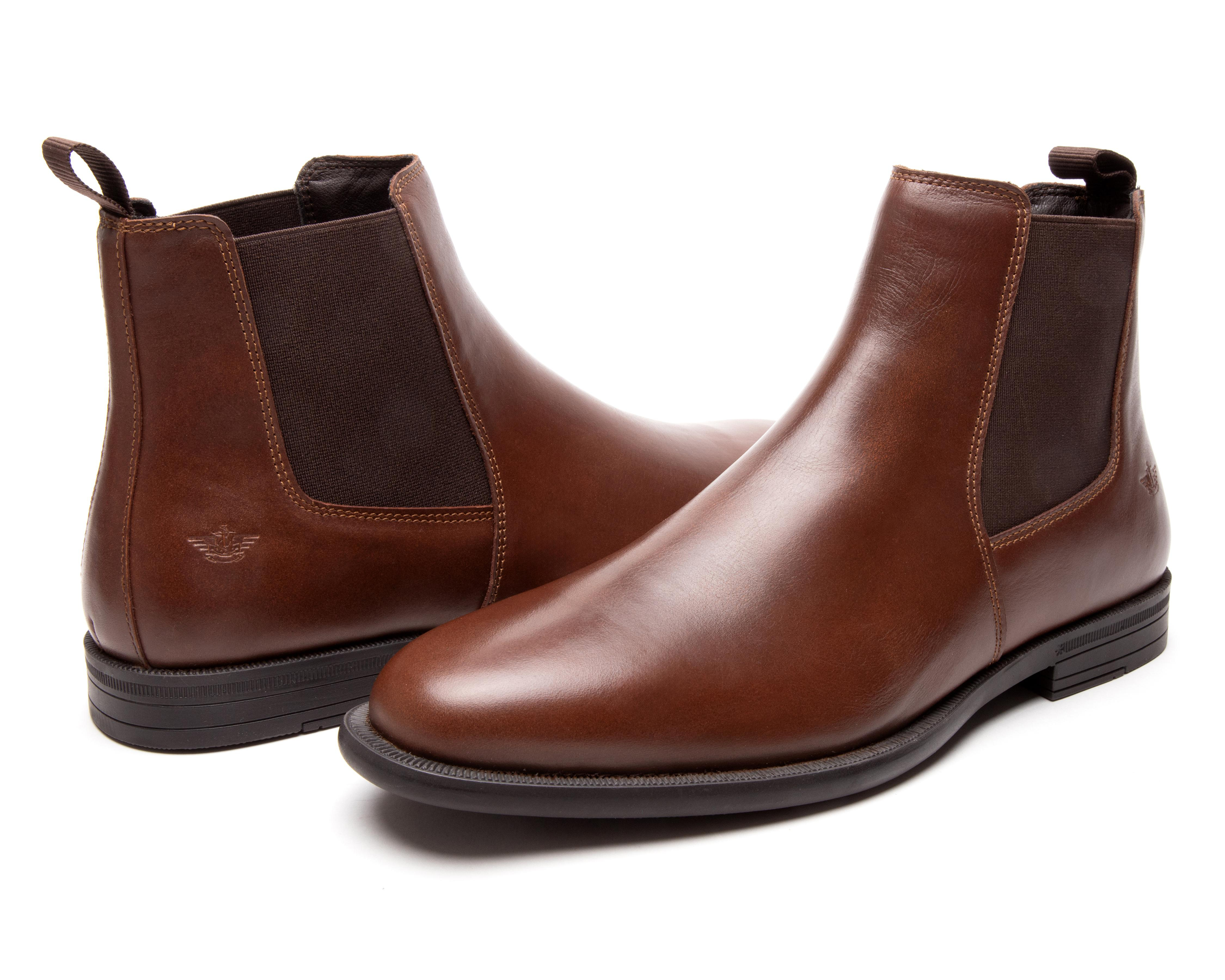 Foto 2 pulgar | Botas Casuales Dockers de Piel para Hombre