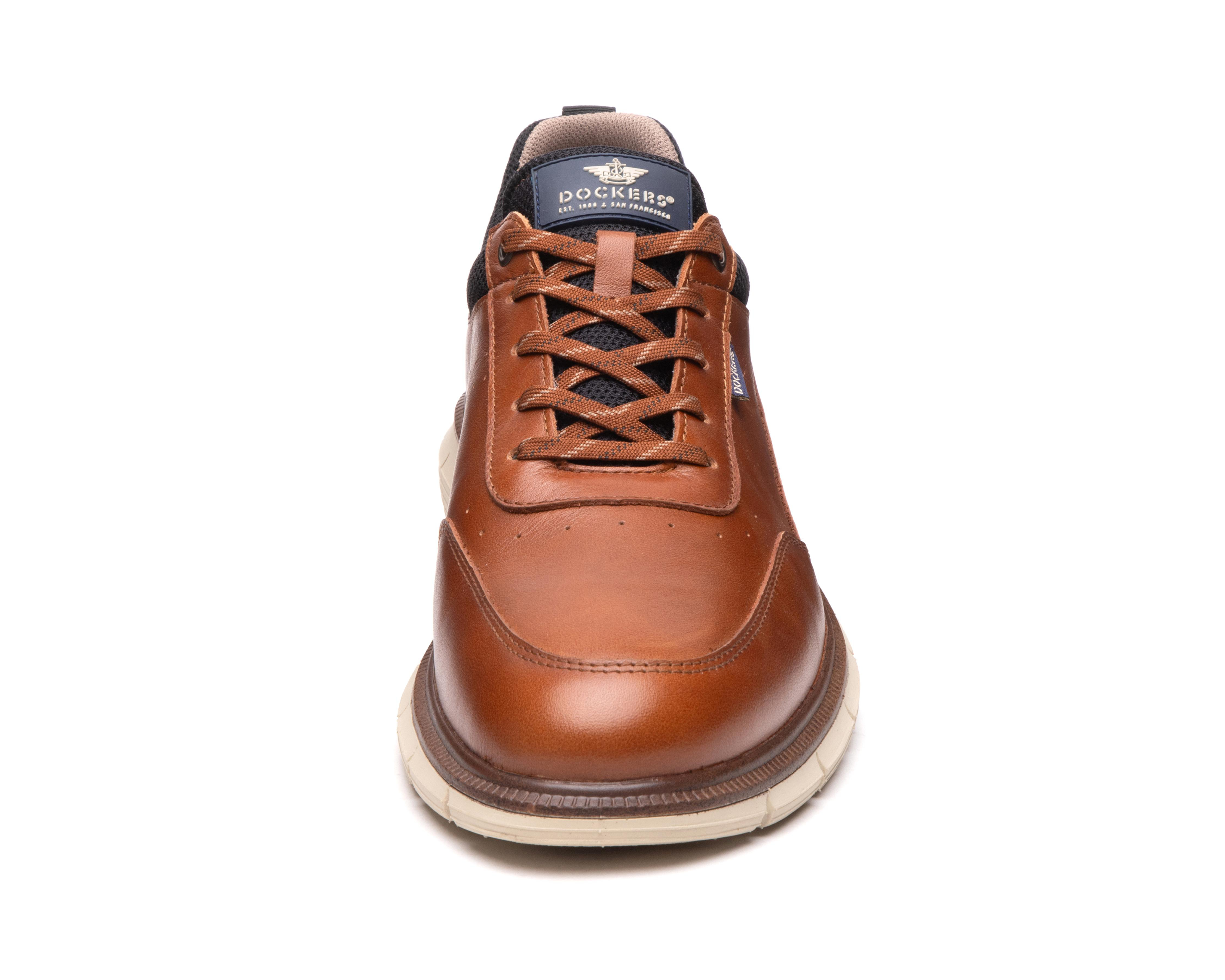 Foto 3 pulgar | Zapatos Confort Dockers de Piel para Hombre