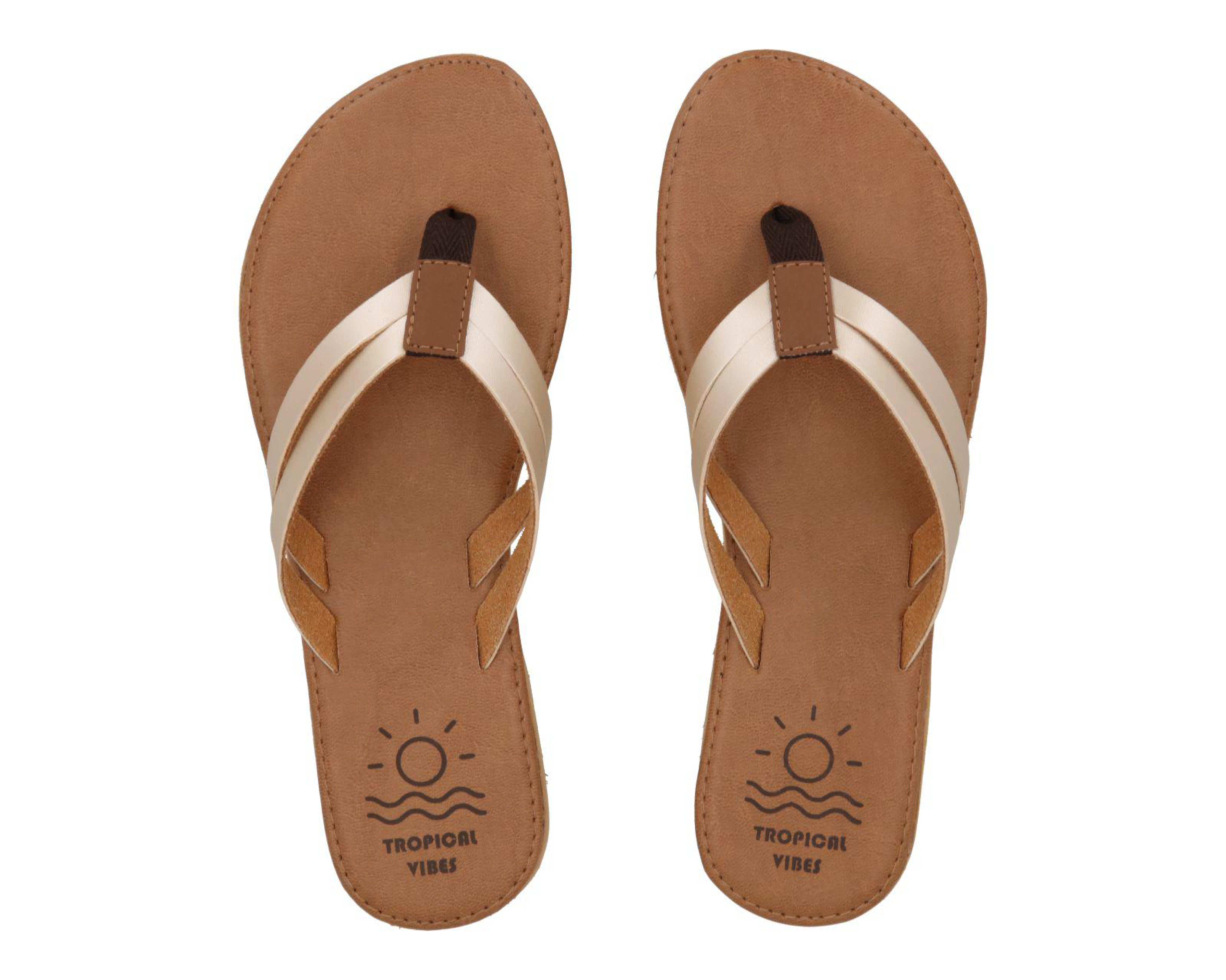Foto 3 | Sandalias de Playa Tropical Vibes para Mujer
