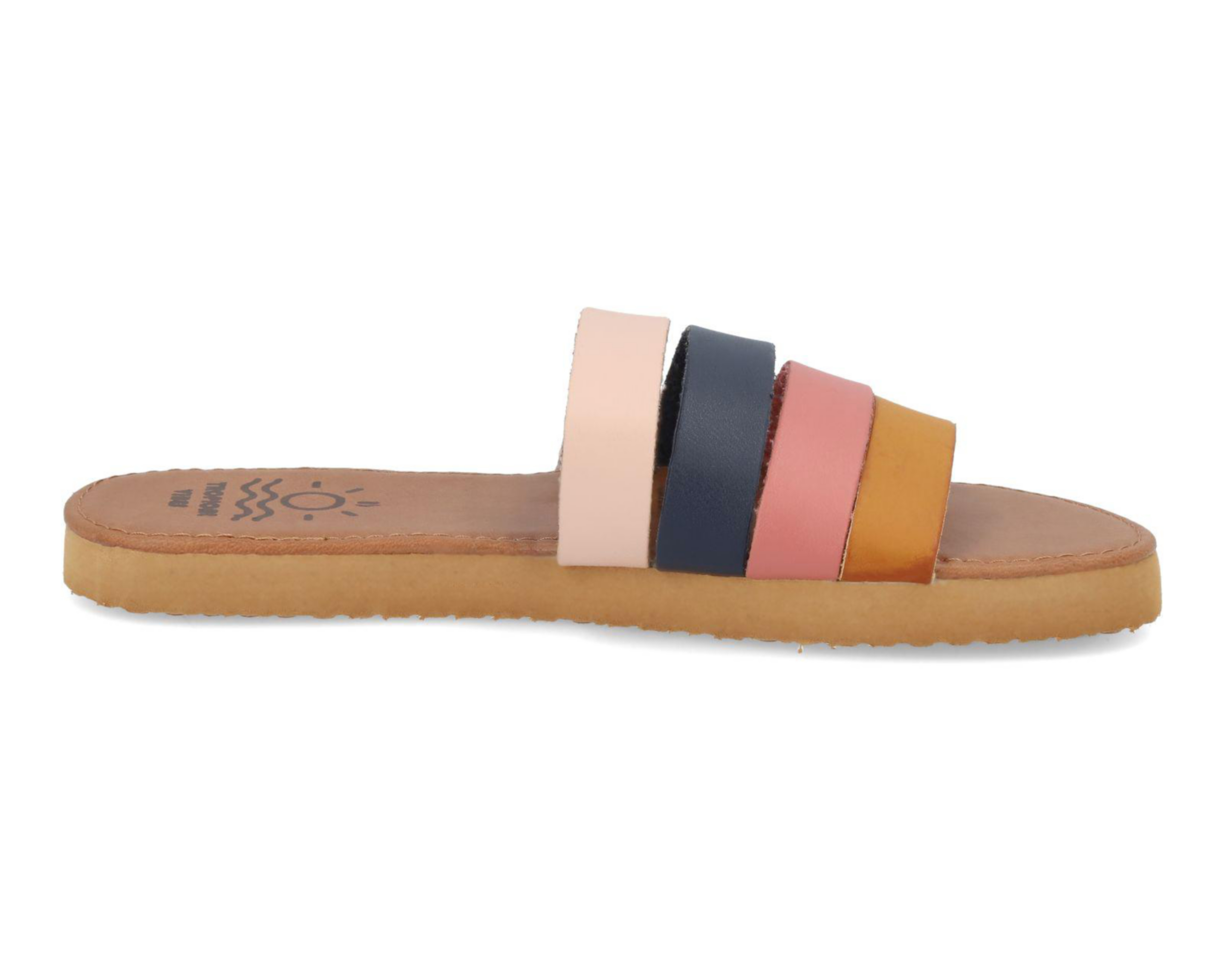 Foto 5 pulgar | Sandalias Casuales Tropical Vibes para Mujer