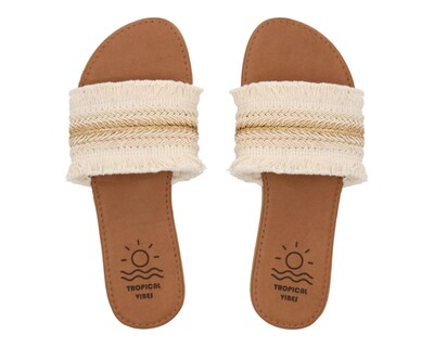 Foto 3 | Sandalias Casuales Tropical Vibes para Mujer