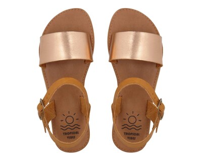 Foto 3 | Sandalias Casuales Tropical Vibes para Mujer