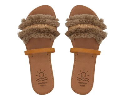 Foto 3 | Sandalias Casuales Tropical Vibes para Mujer