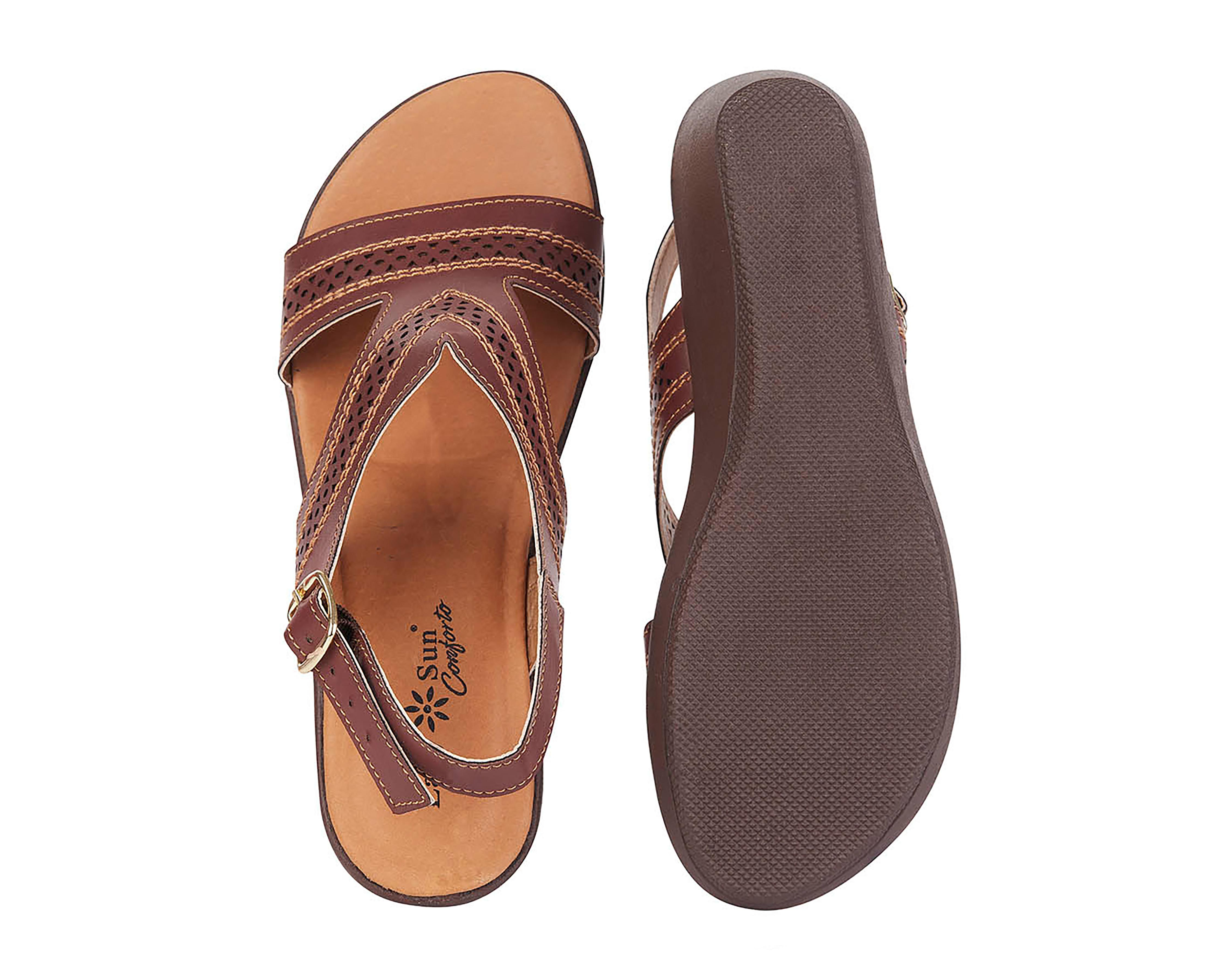 Foto 3 pulgar | Sandalias Confort Lady Sun Conforto para Mujer