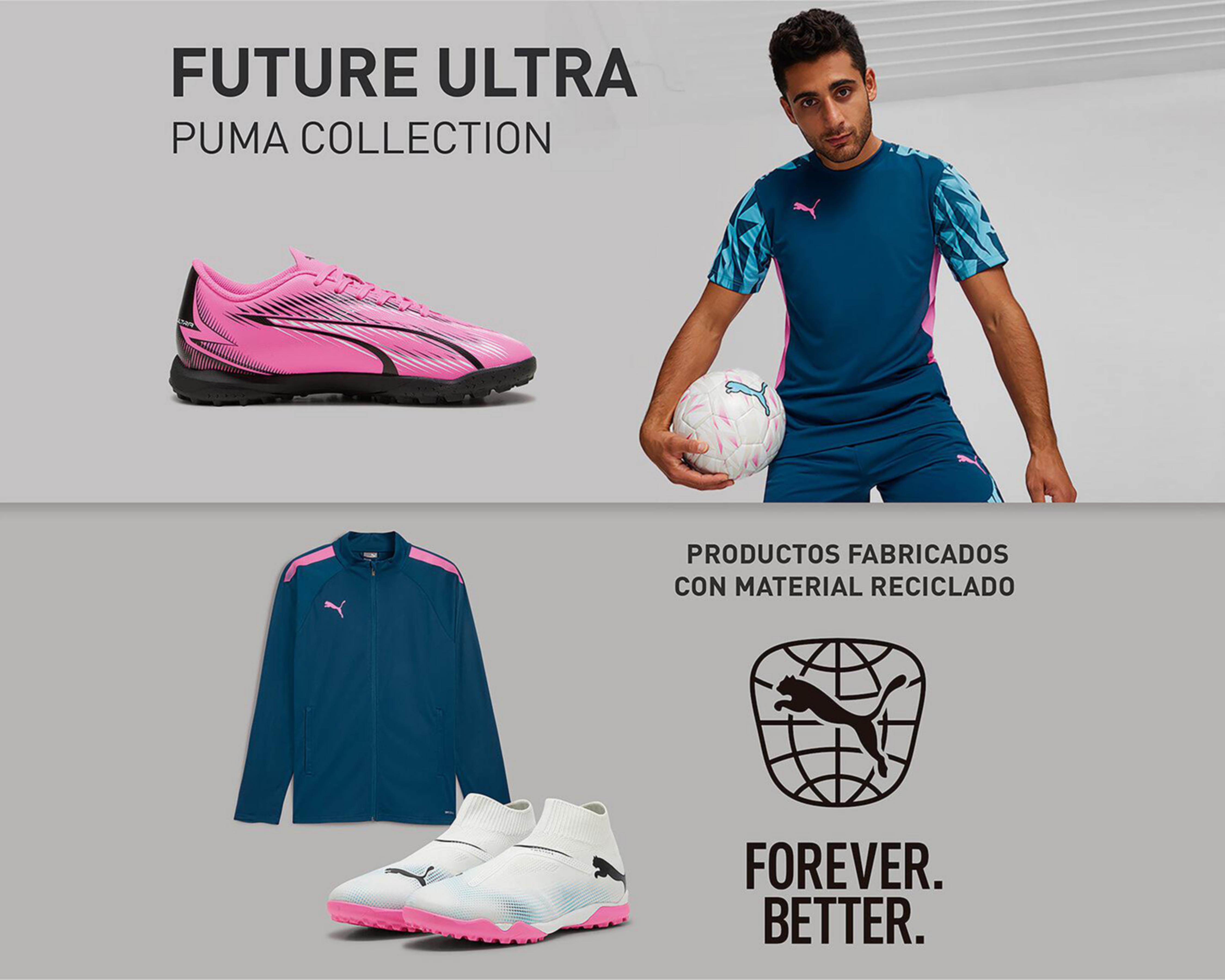 Foto 8 pulgar | Tenis para Futbol Puma Ultra Play TT para Niña