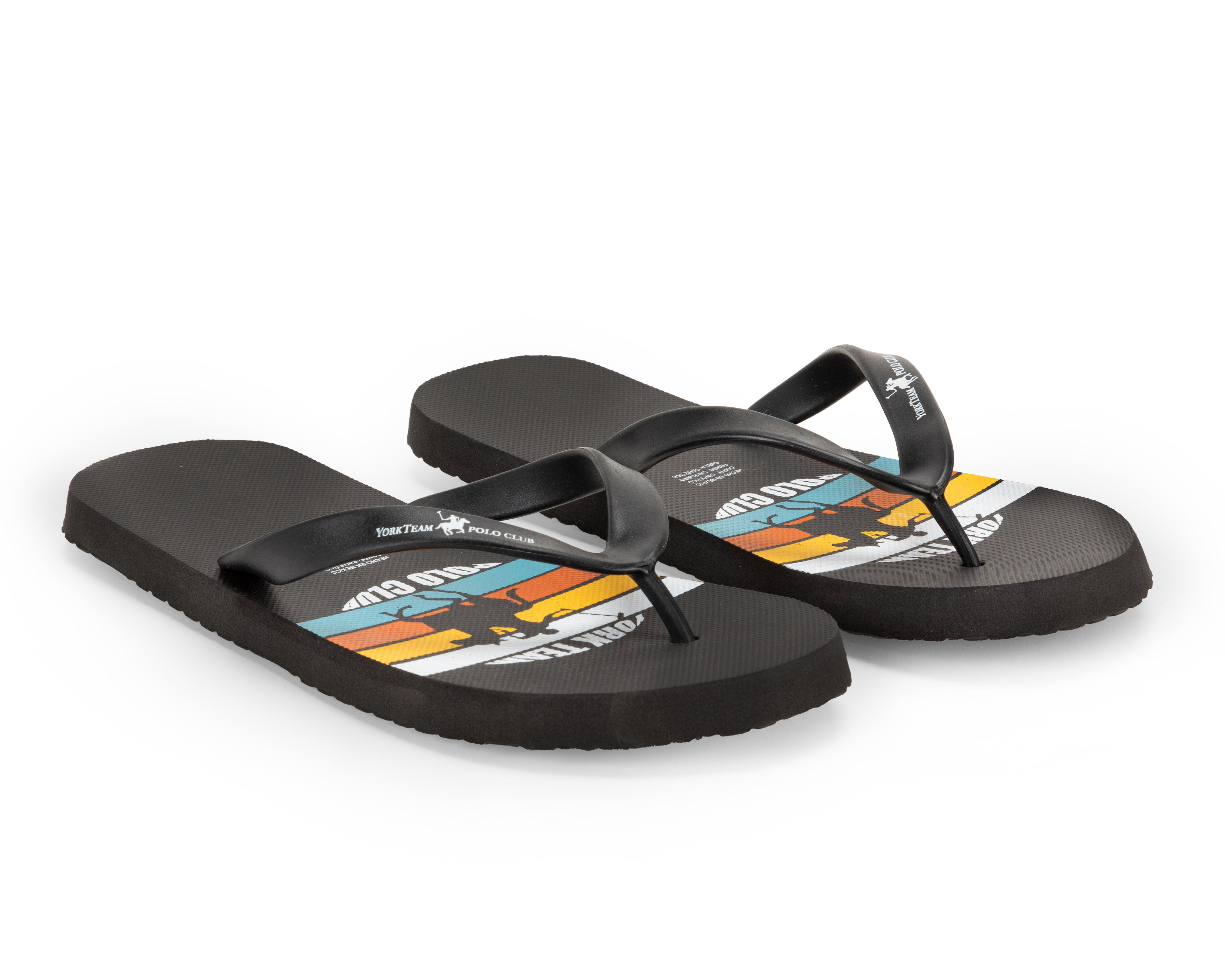Sandalias de Playa York Team Polo Club para Hombre $80