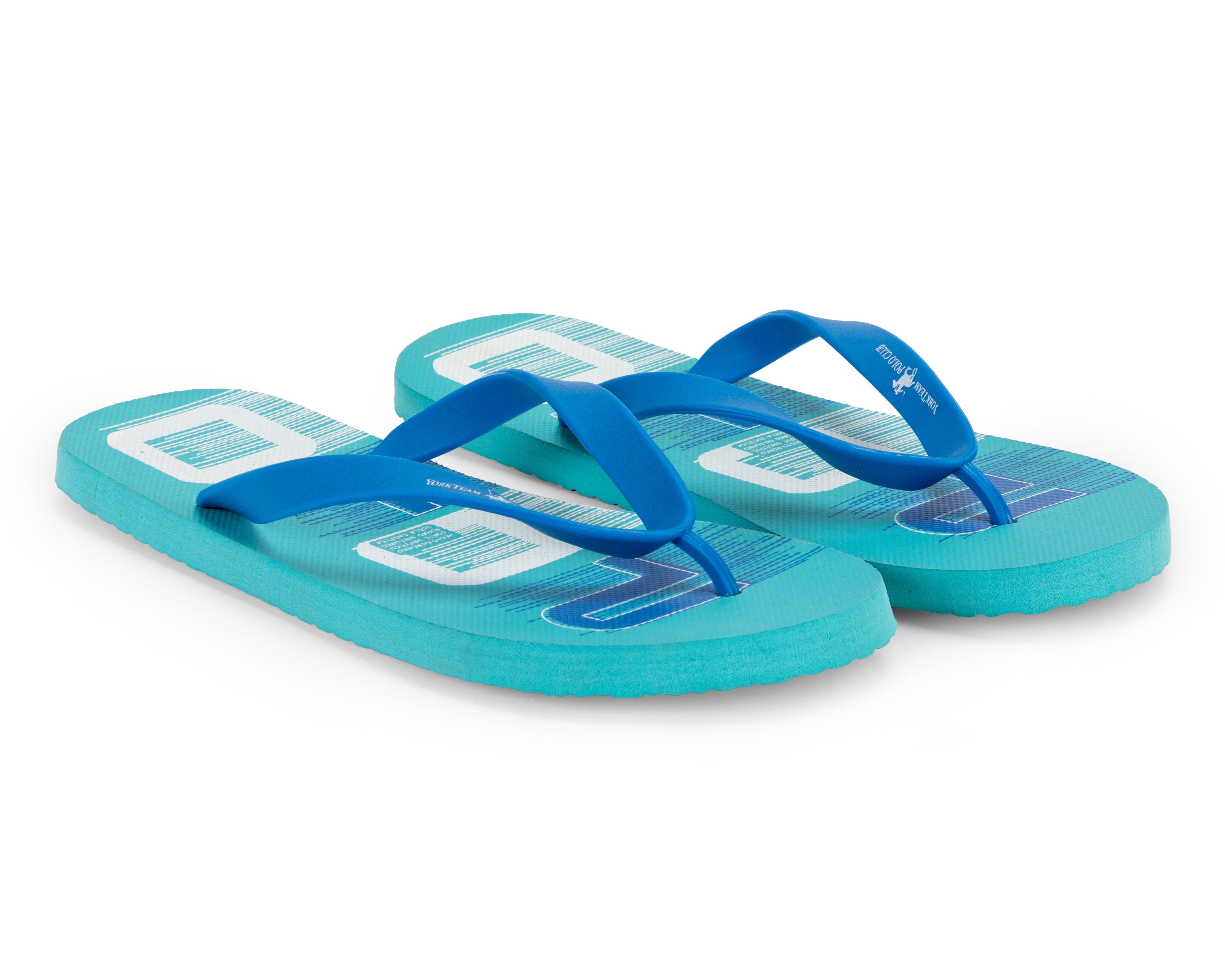 Sandalias de Playa York Team Polo Club para Hombre $49
