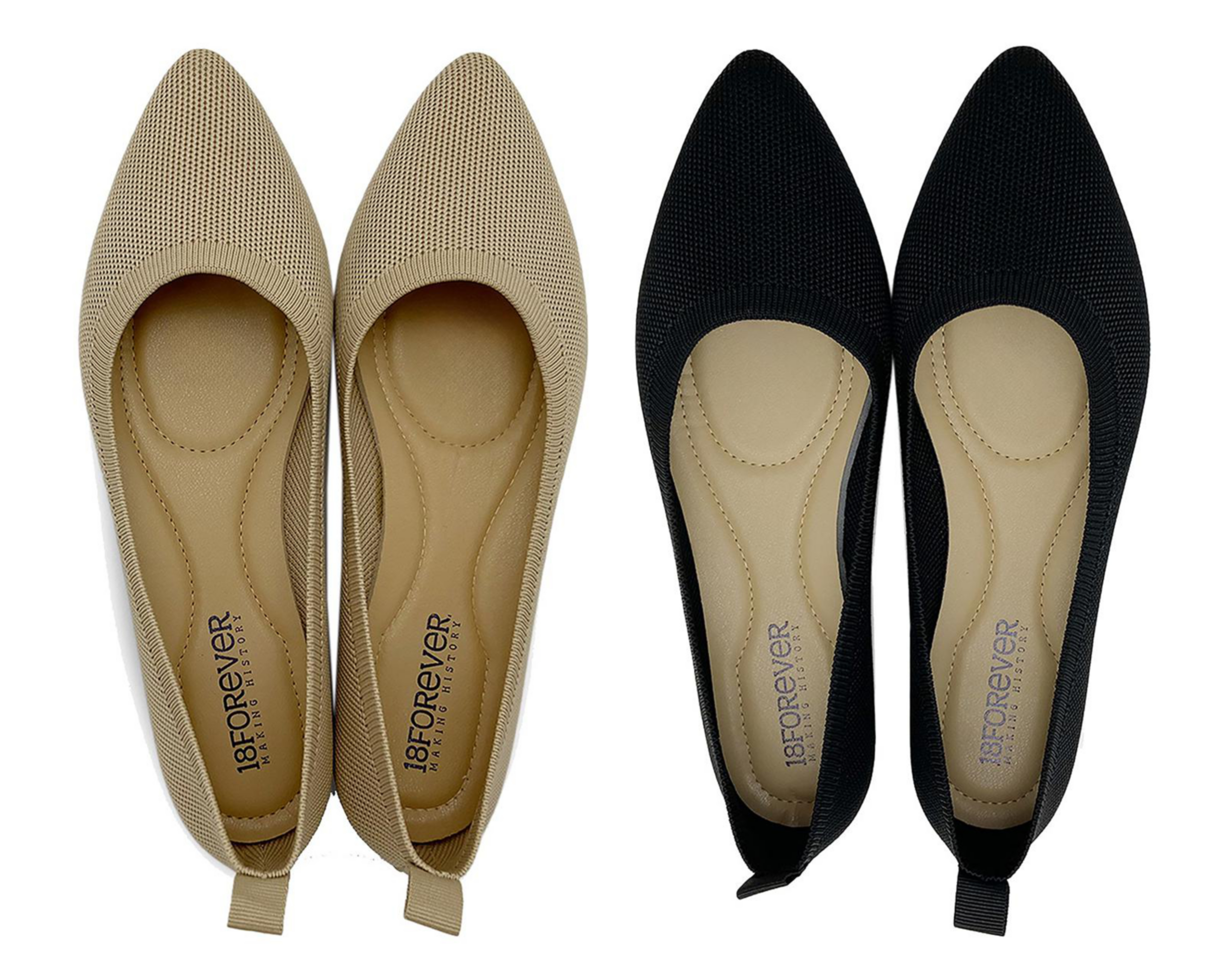 Foto 3 pulgar | Flats 18 Forever para Mujer Duo Pack