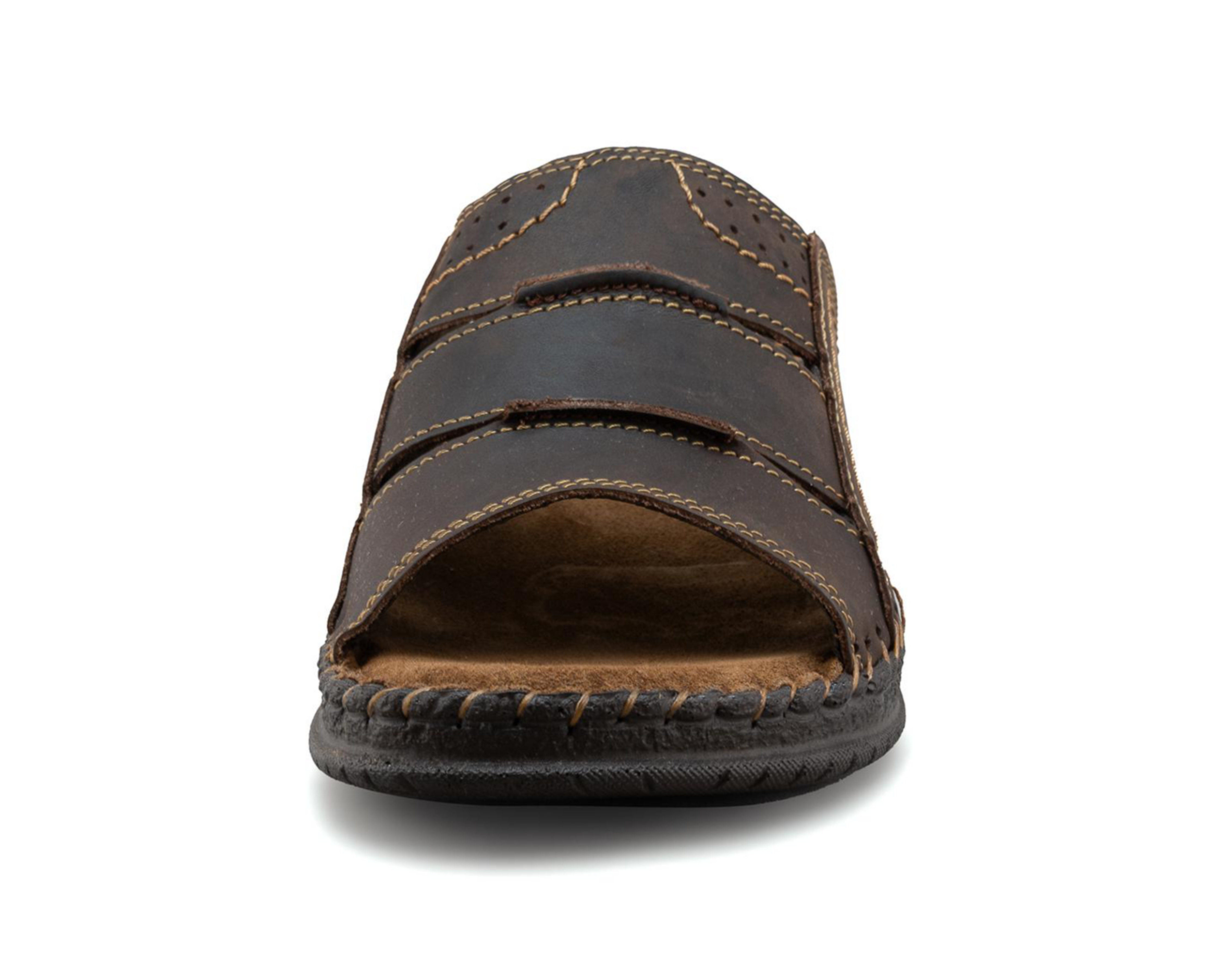 Foto 6 pulgar | Sandalias Casuales Porto Sur de Piel para Hombre