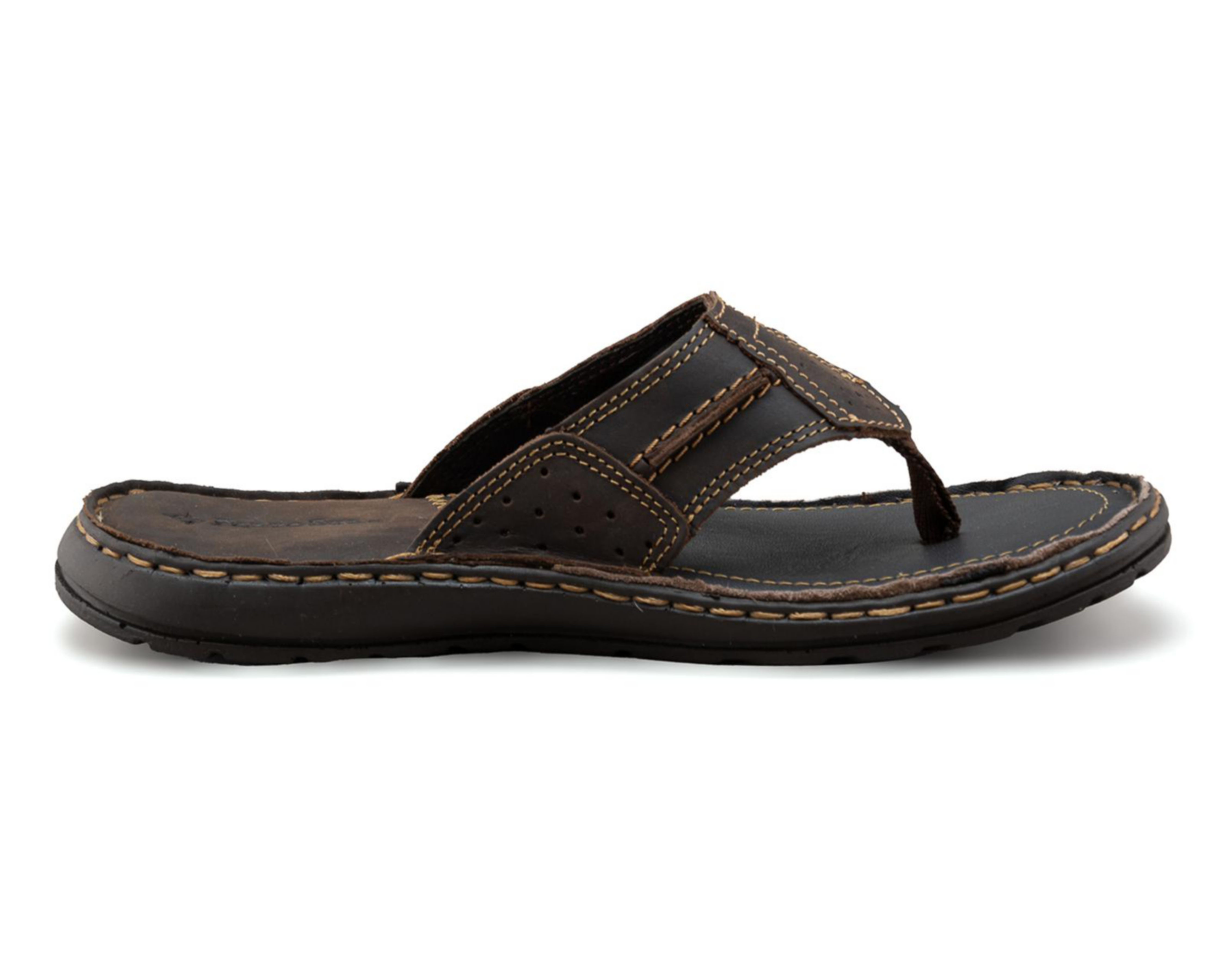 Foto 4 | Sandalias Casuales Porto Sur de Piel para Hombre