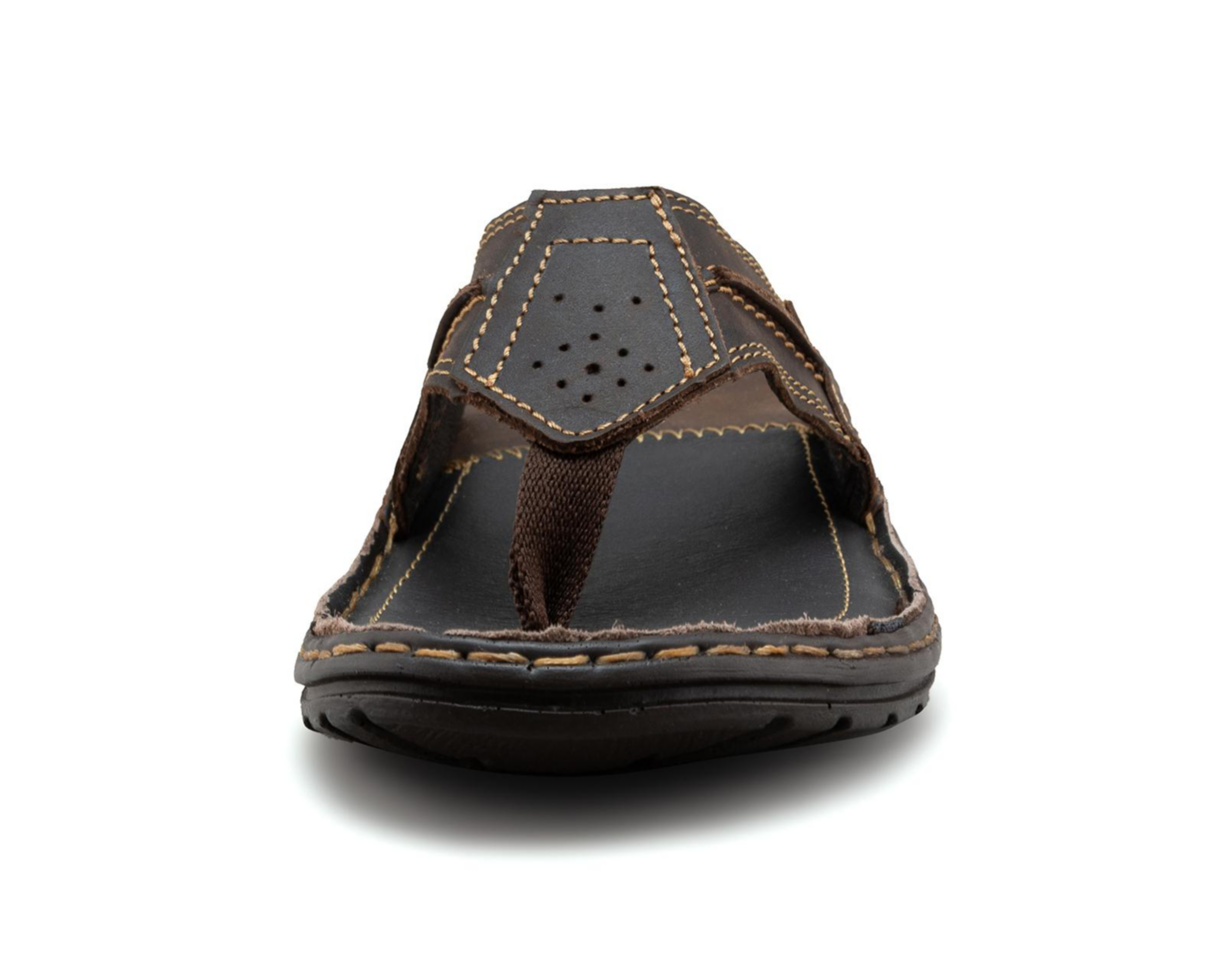 Foto 6 pulgar | Sandalias Casuales Porto Sur de Piel para Hombre