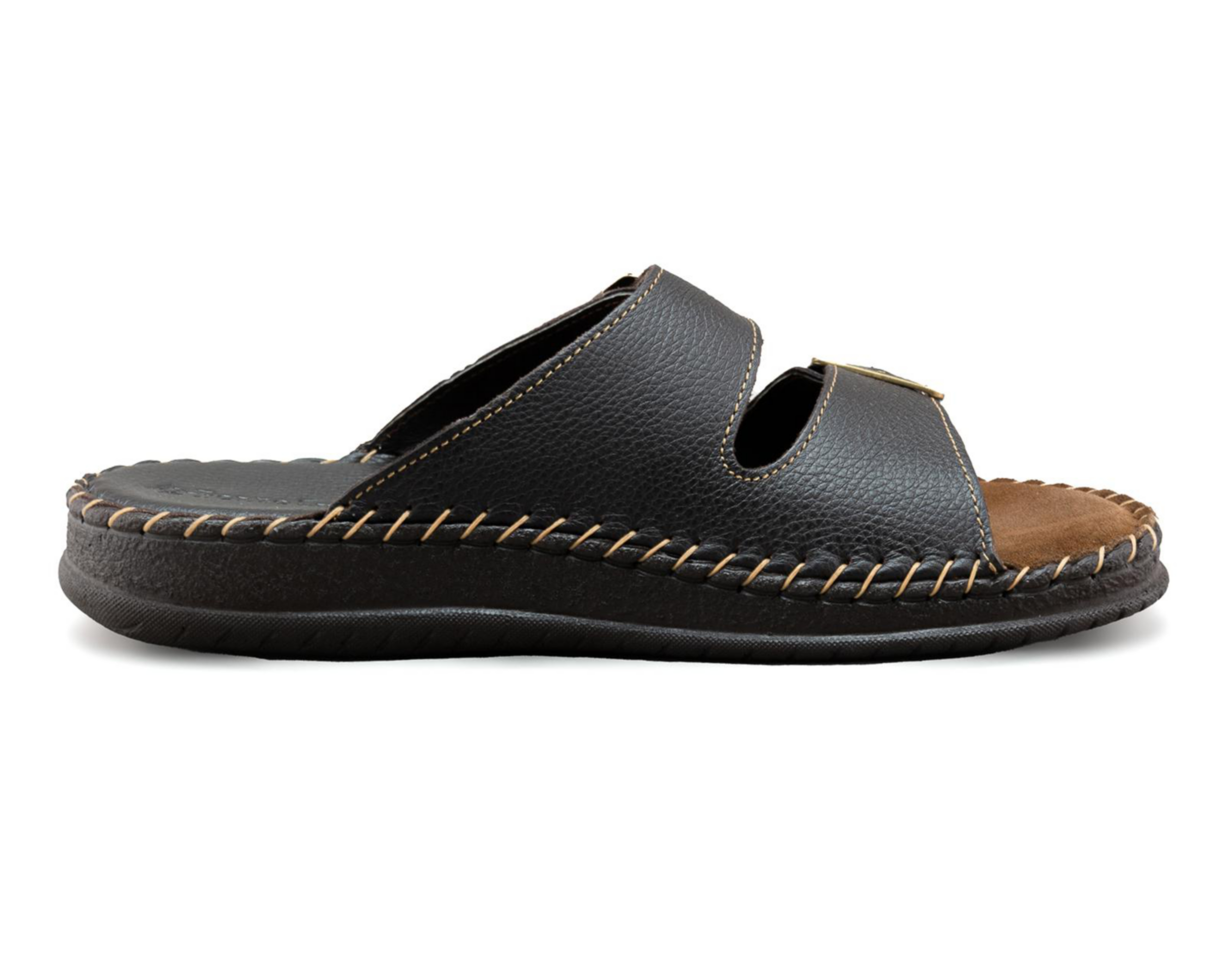 Foto 5 pulgar | Sandalias Casuales Porto Sur de Piel para Hombre