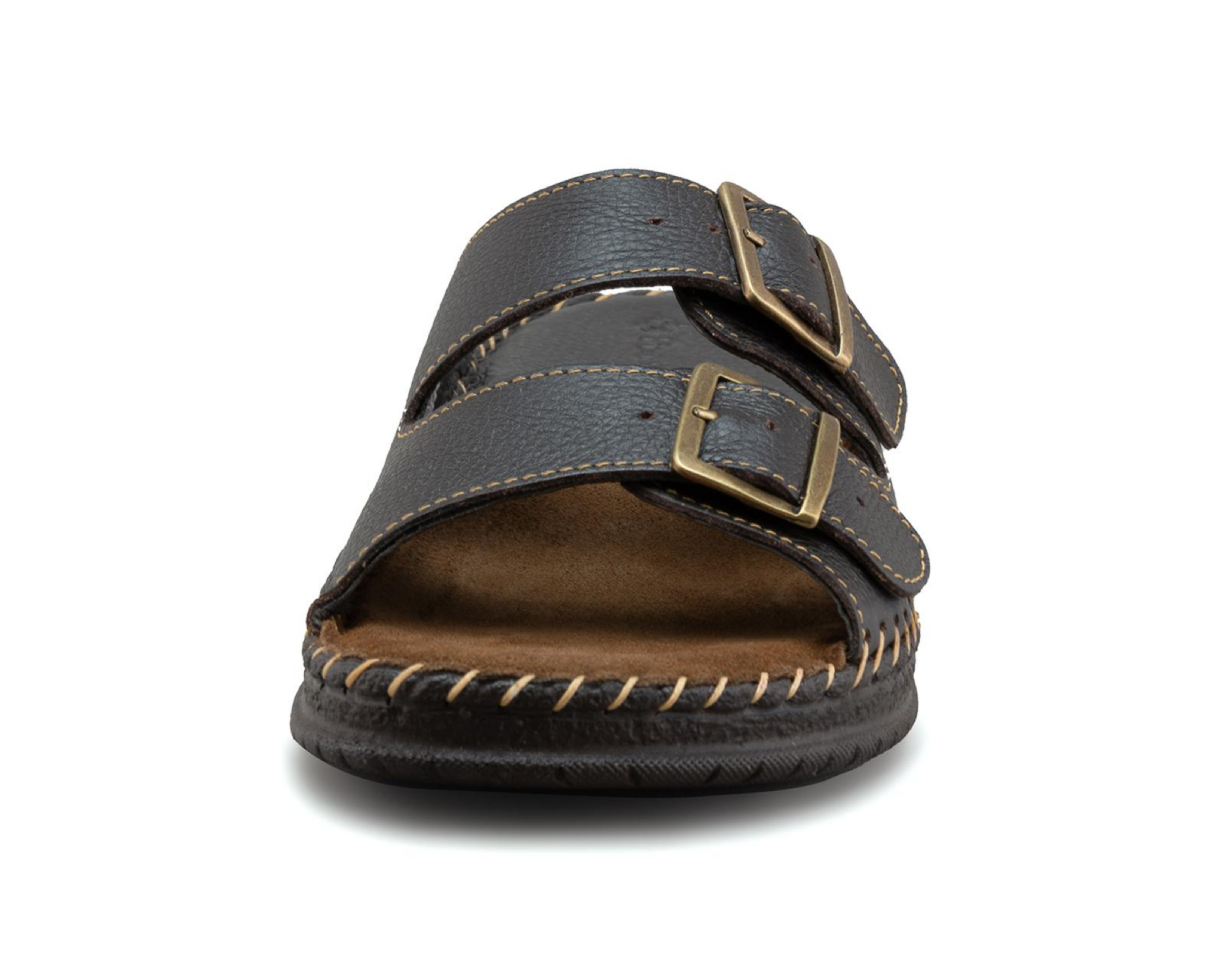 Foto 6 pulgar | Sandalias Casuales Porto Sur de Piel para Hombre