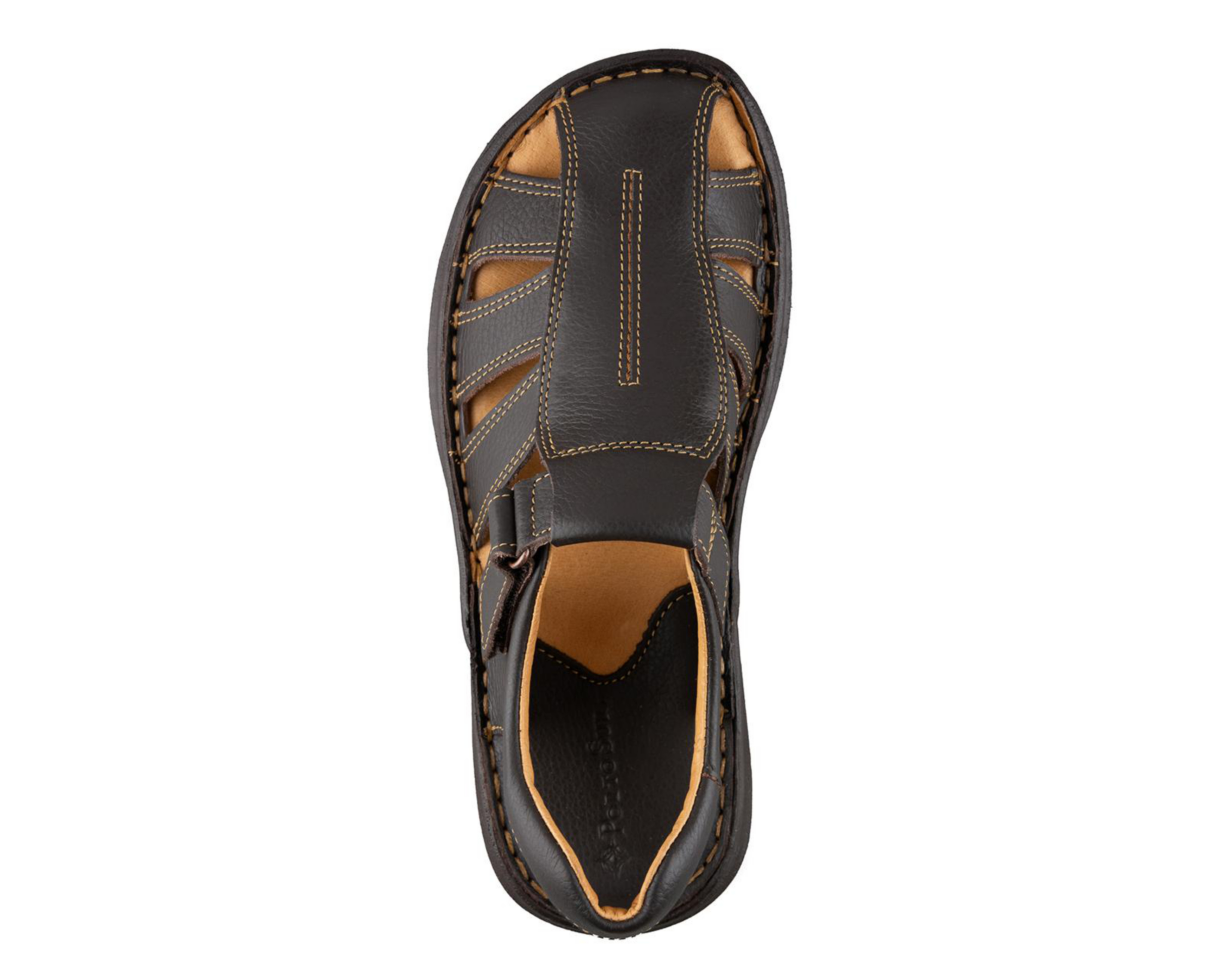 Foto 4 pulgar | Sandalias Casuales Porto Sur de Piel para Hombre