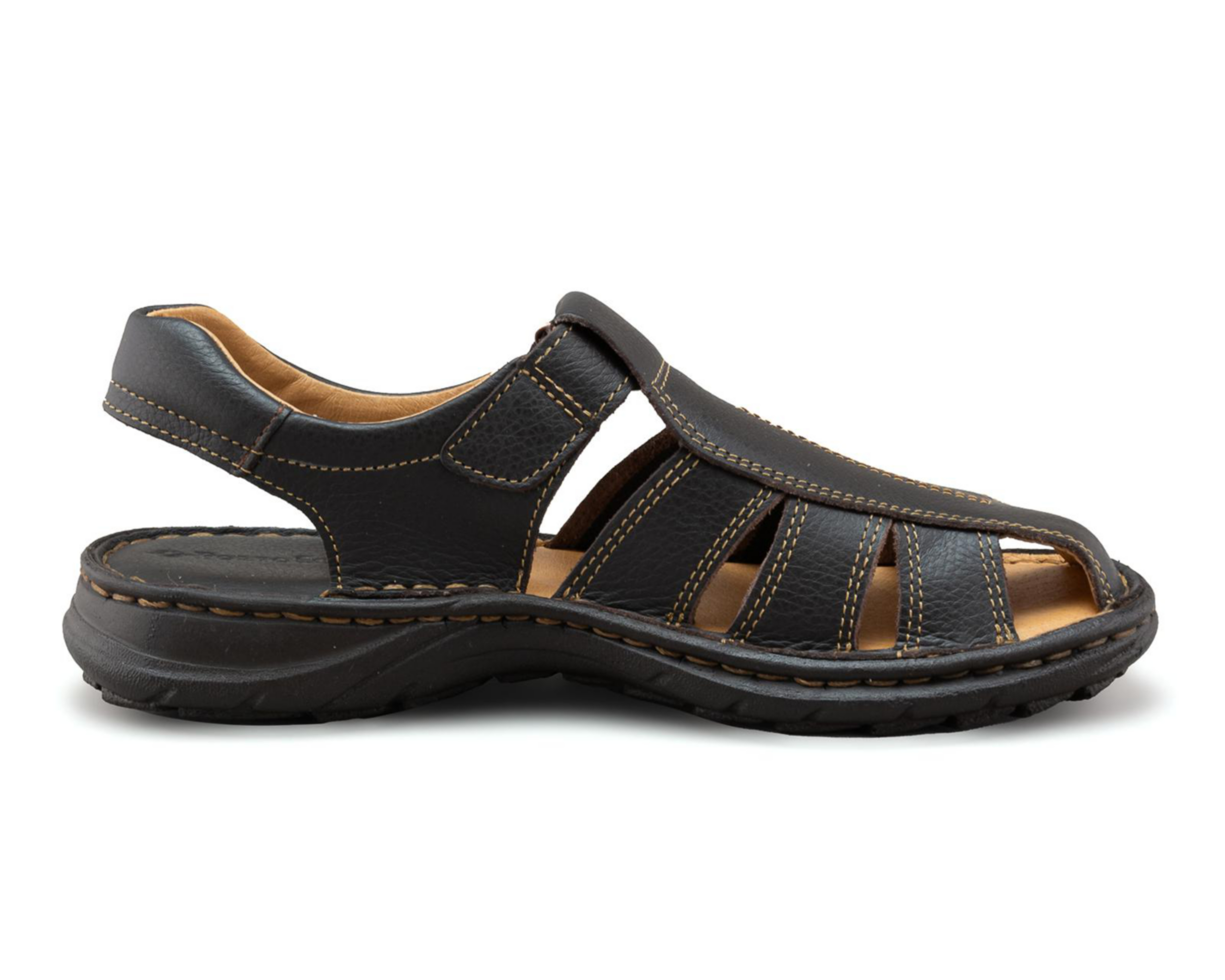 Foto 5 pulgar | Sandalias Casuales Porto Sur de Piel para Hombre