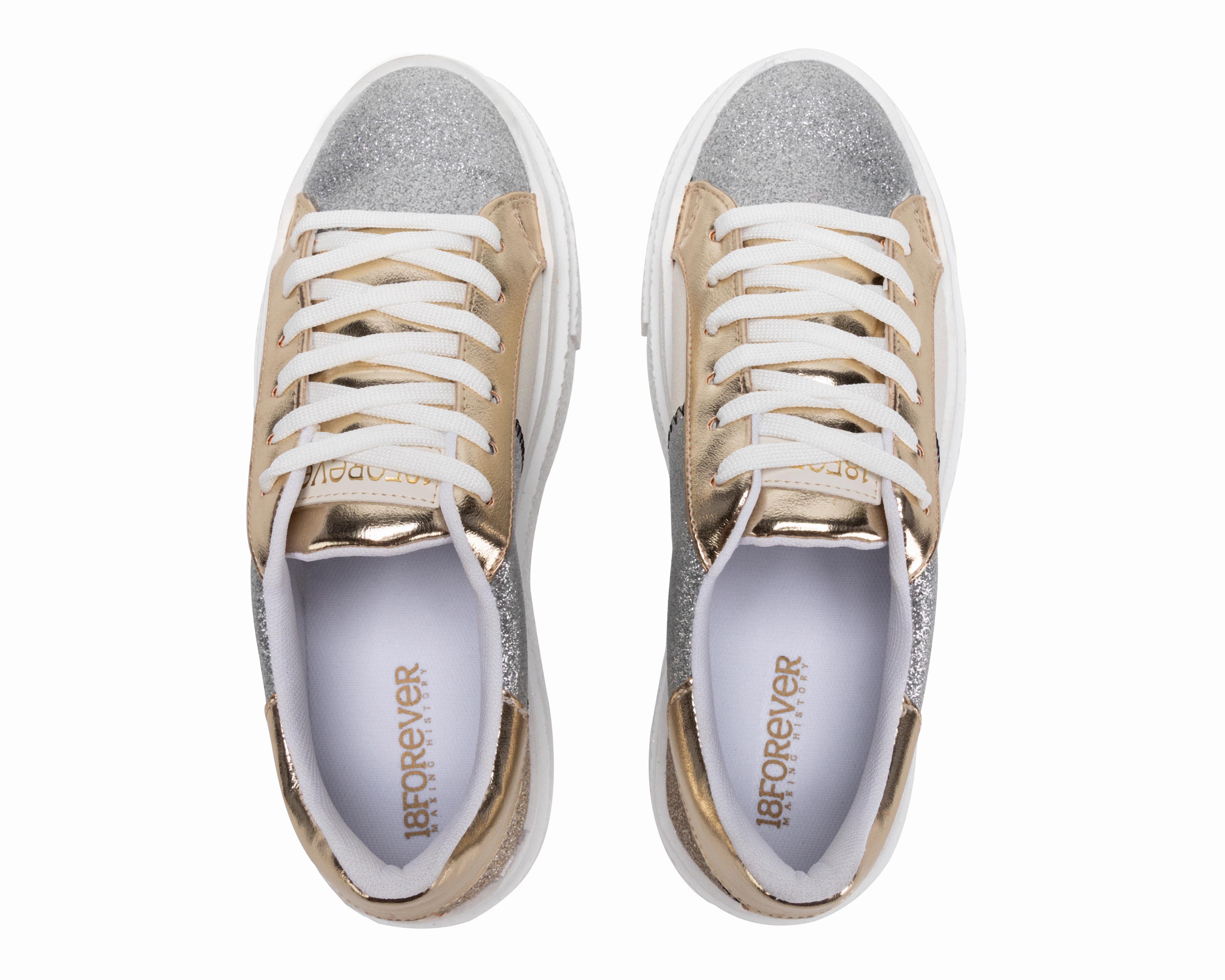Foto 3 | Tenis Casuales 18 Forever para Mujer