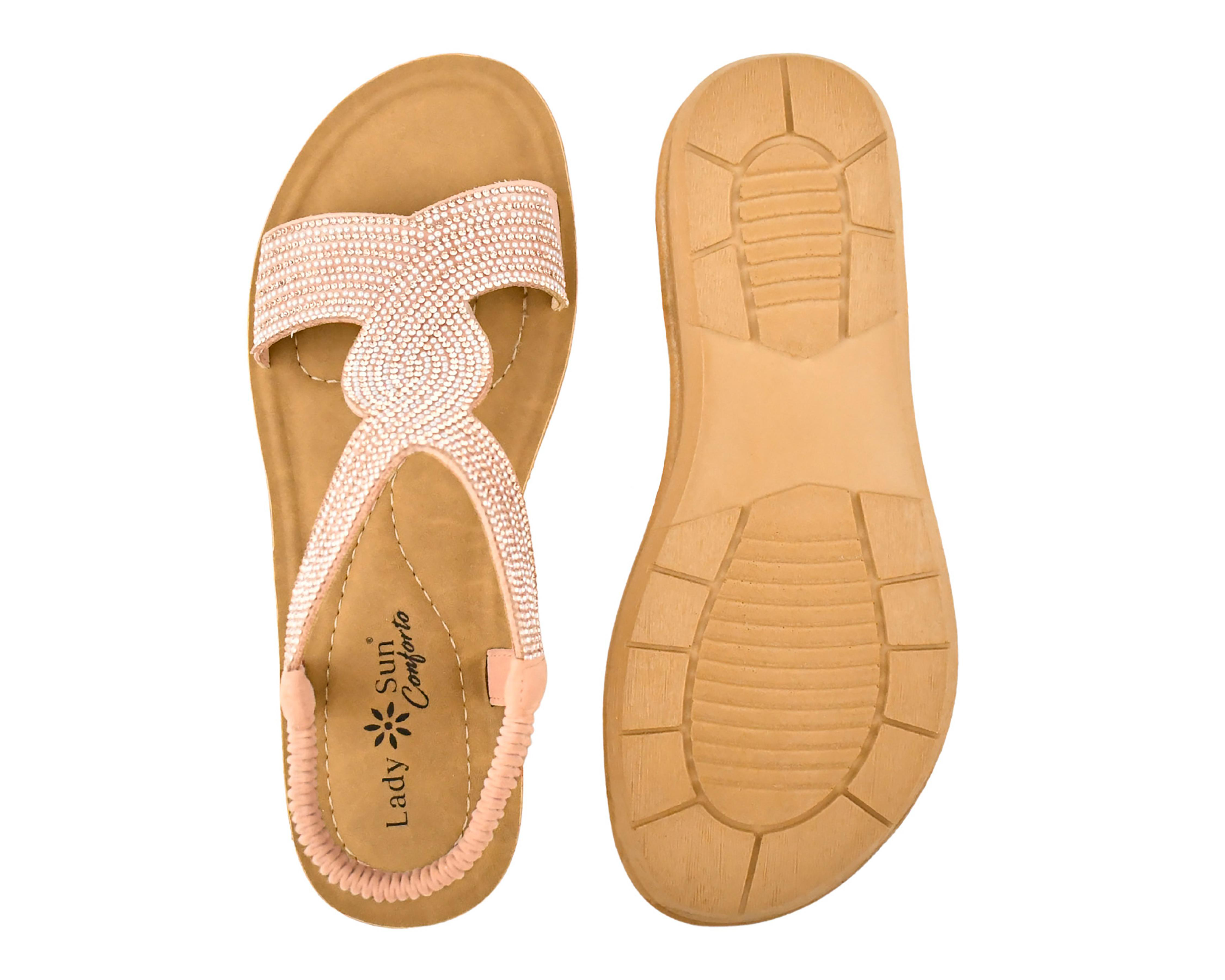 Foto 4 pulgar | Sandalias Confort Lady Sun Conforto para Mujer