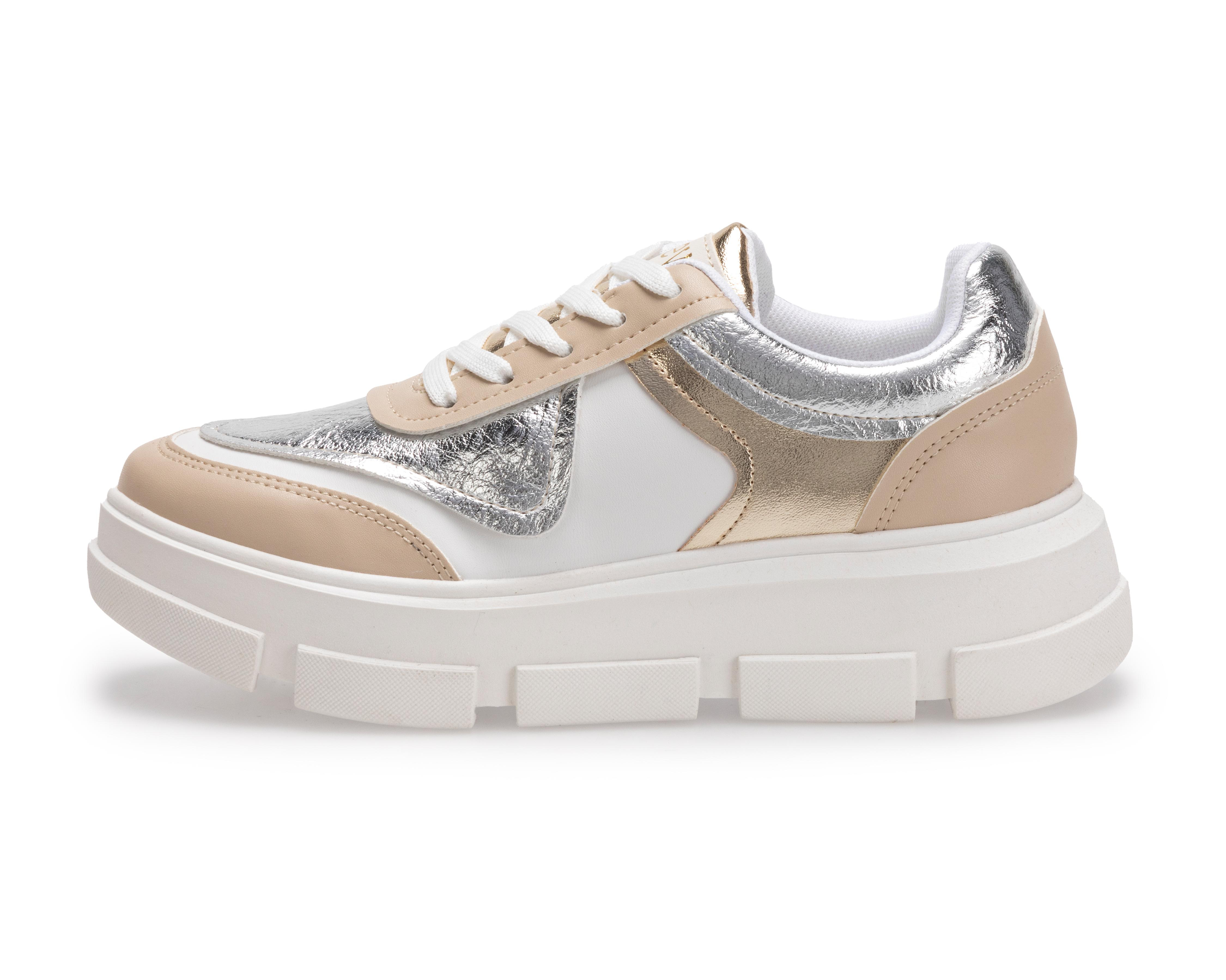 Foto 4 | Tenis Casuales 18 Forever para Mujer