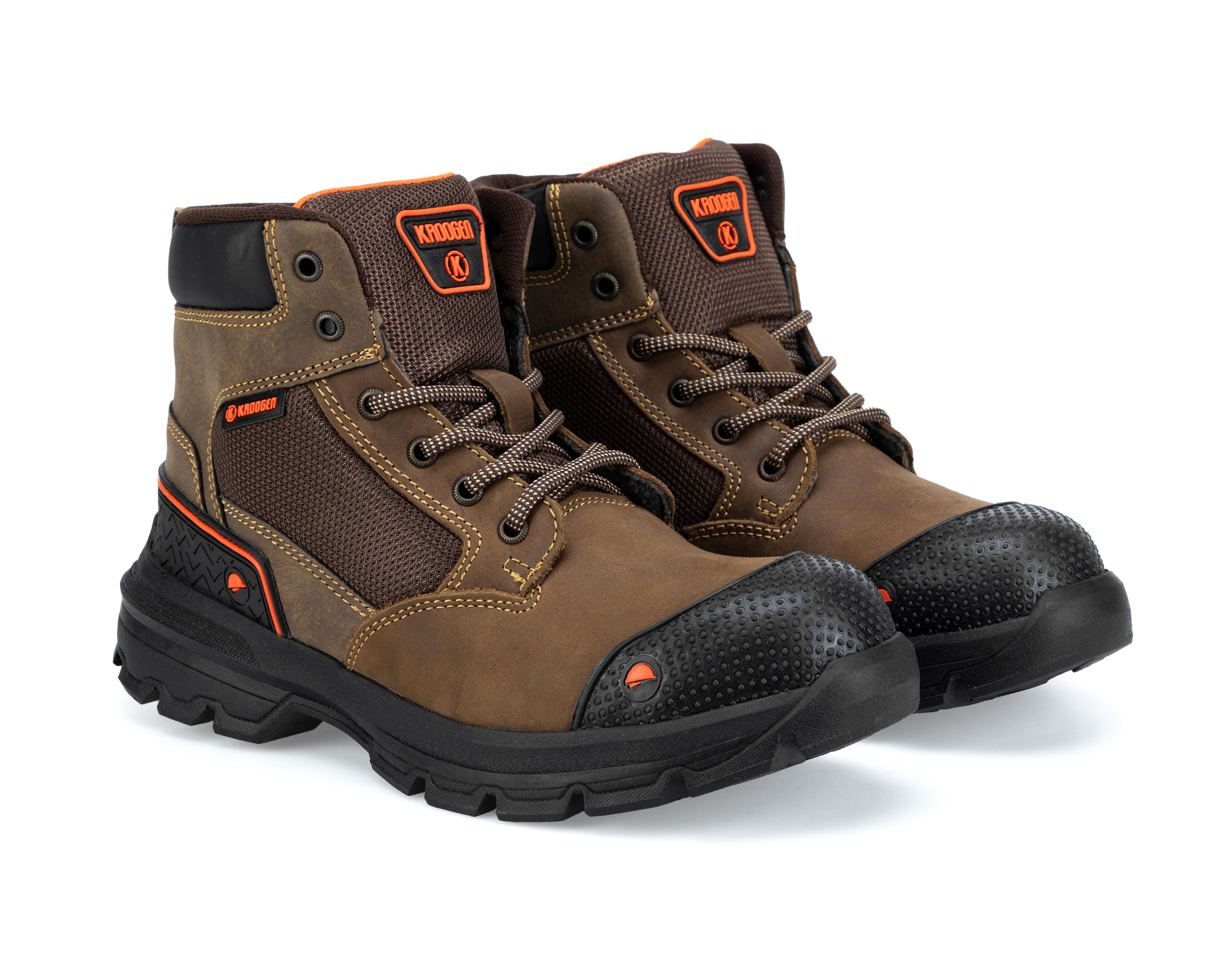 Botas de Trabajo Kroogen de Piel para Hombre