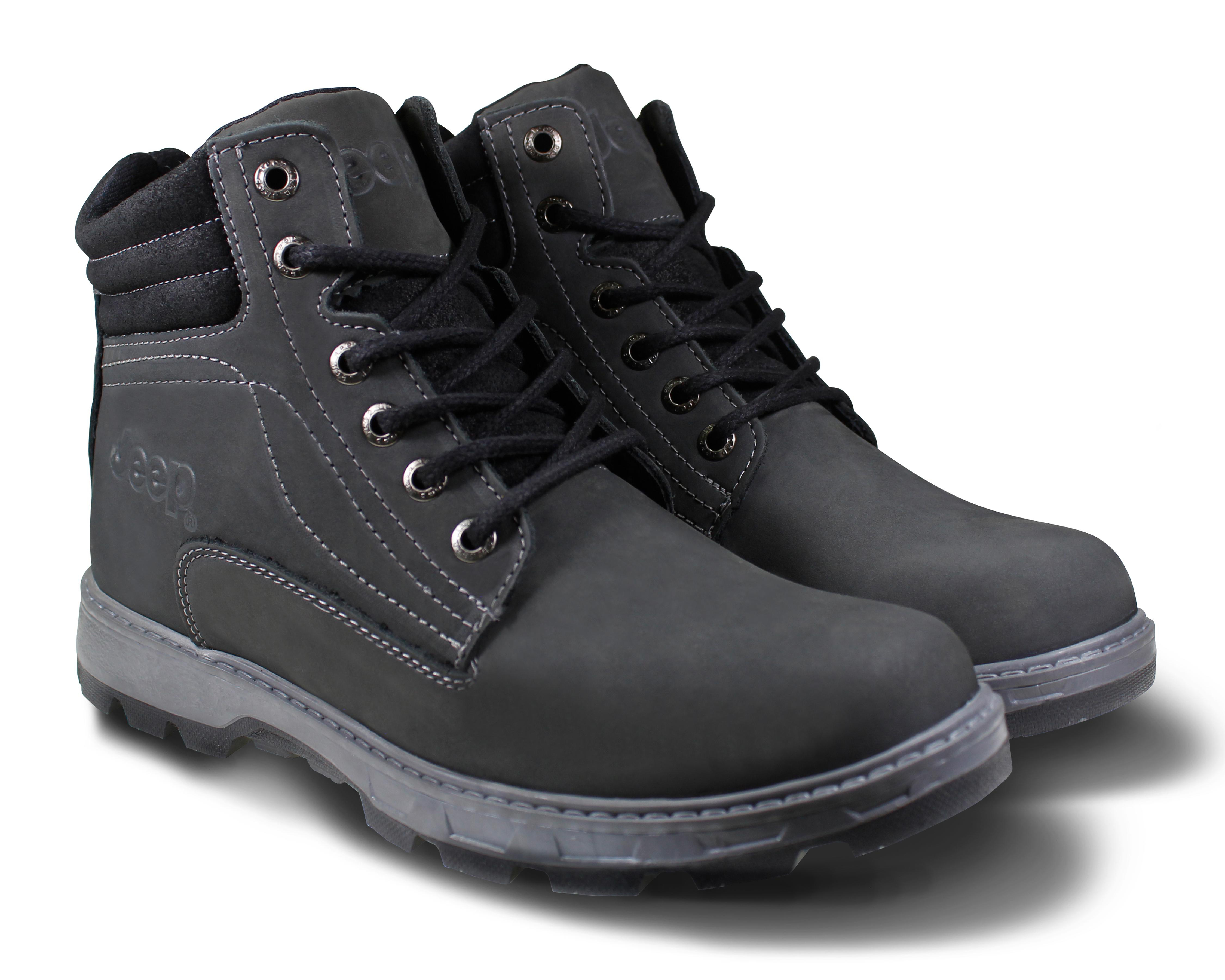 Botas de Trabajo Jeep de Piel para Hombre