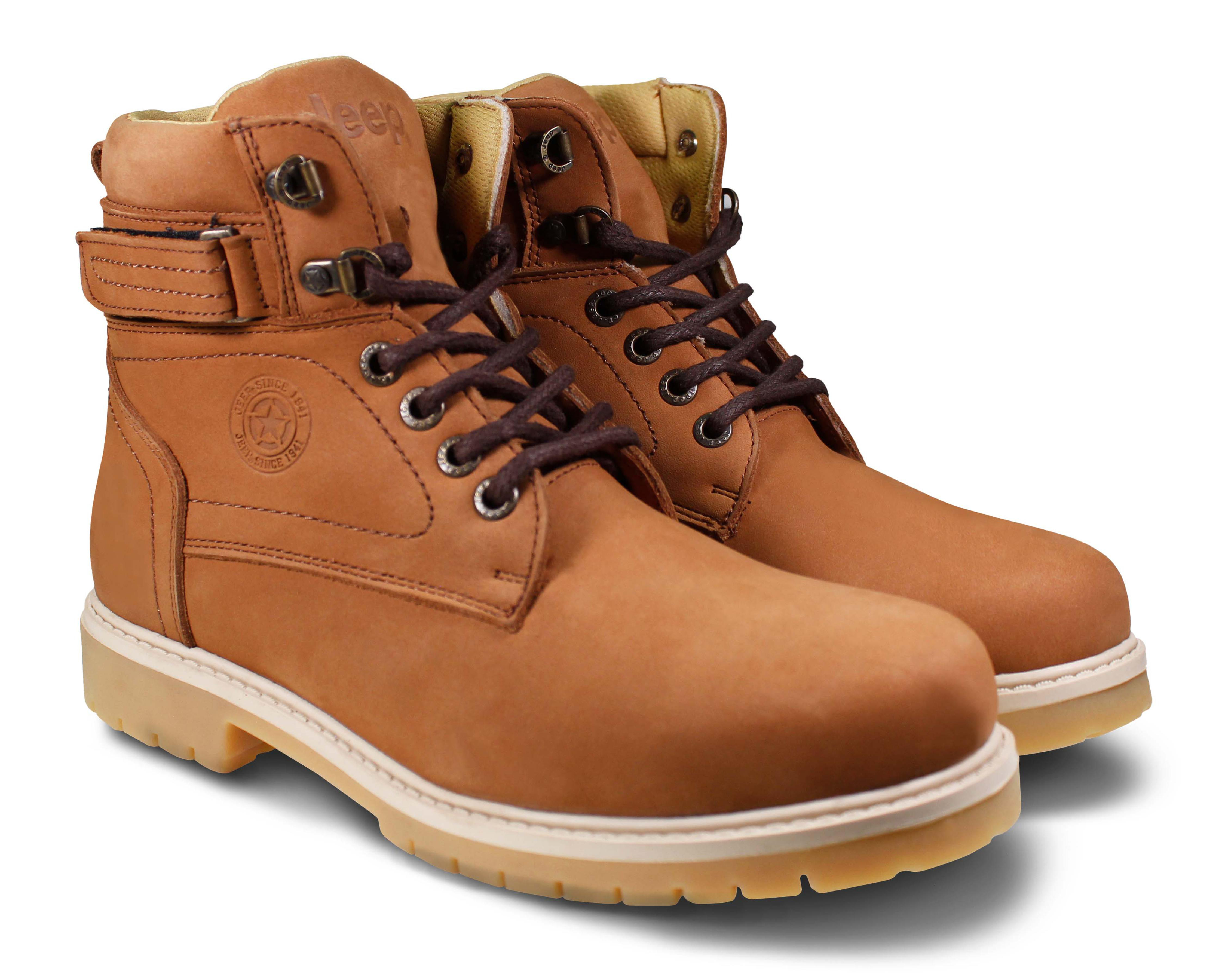 Botas de Trabajo Jeep de Piel para Hombre