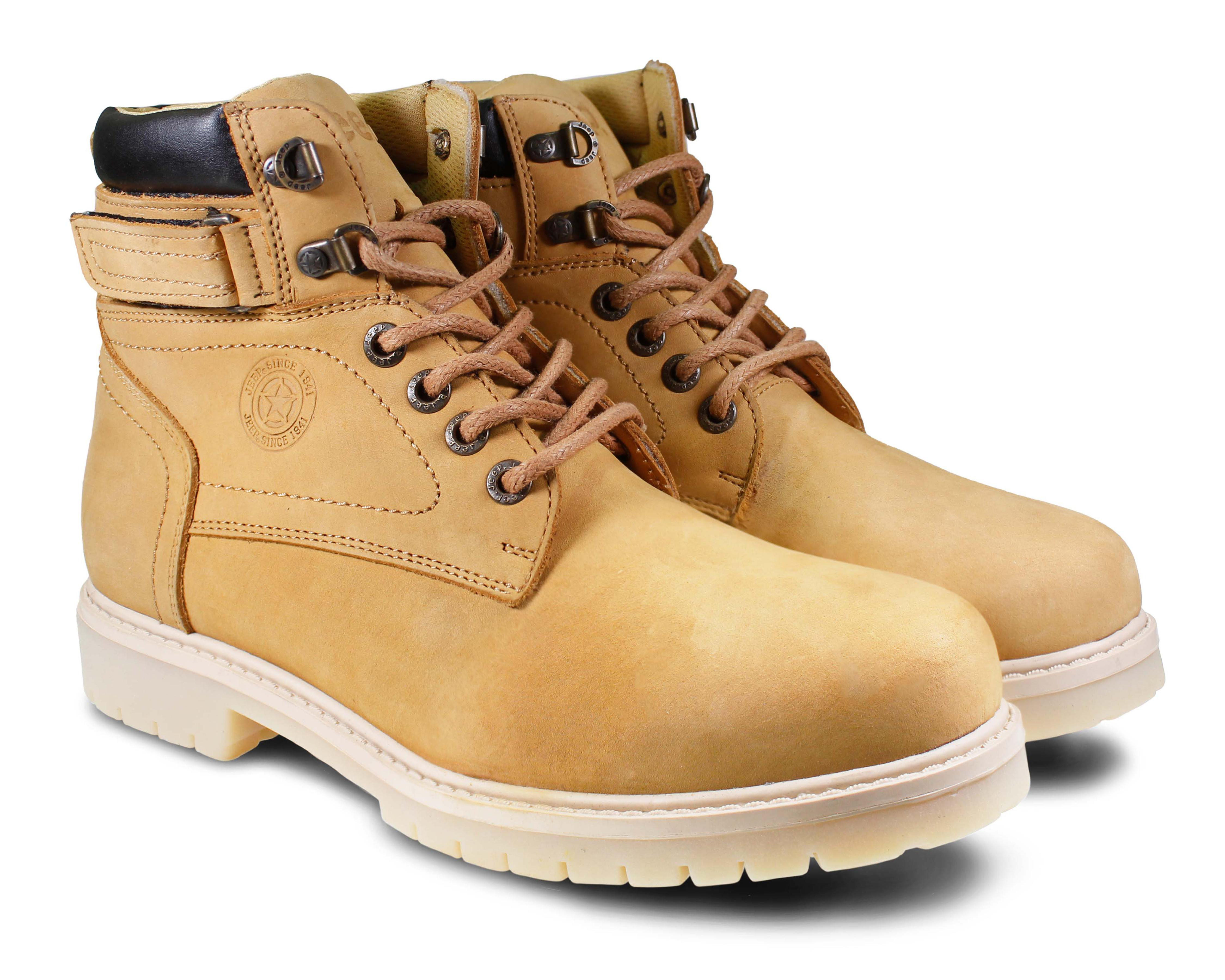 Botas de Trabajo Jeep de Piel para Hombre