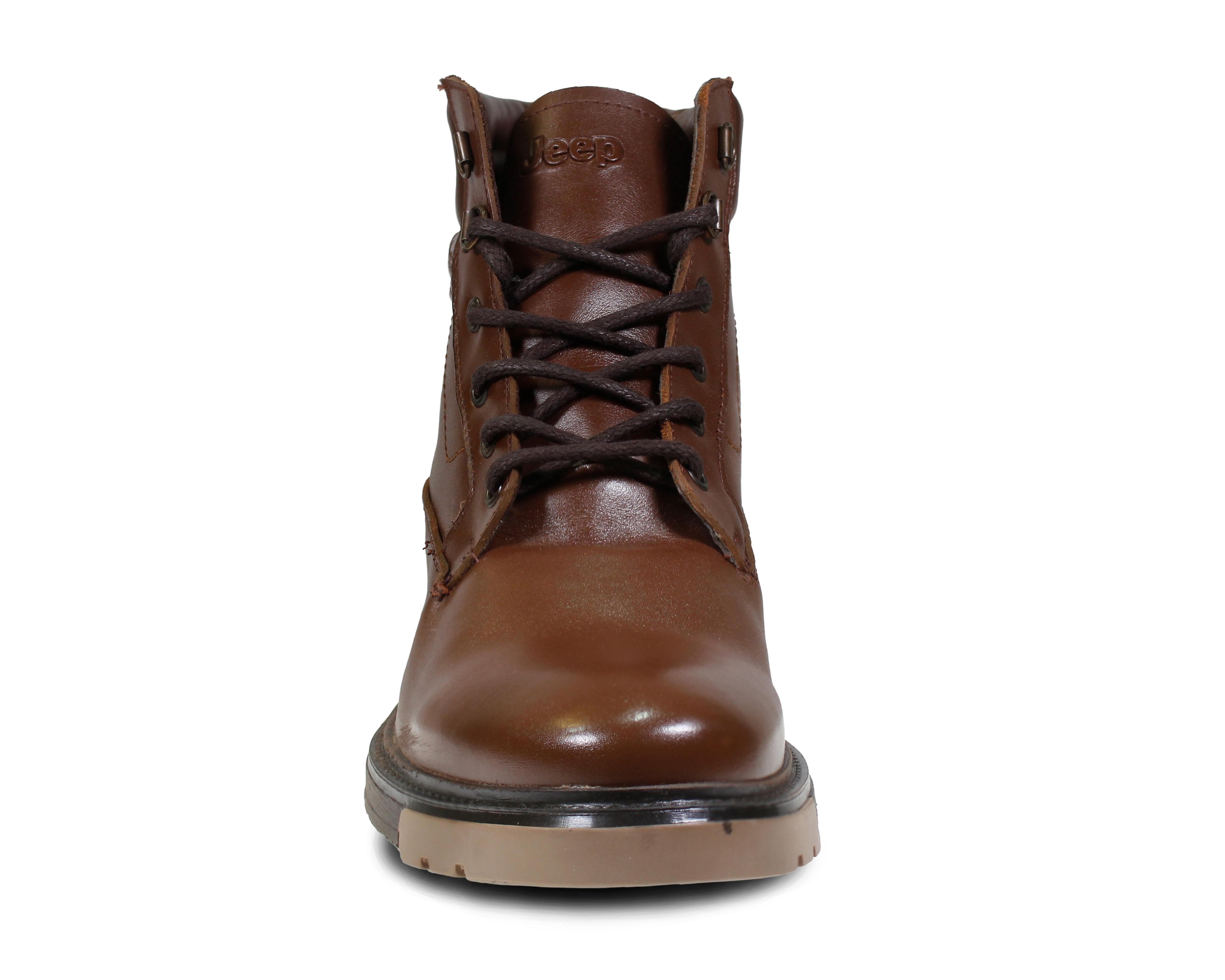 Foto 6 pulgar | Botas Casuales Jeep de Piel para Hombre