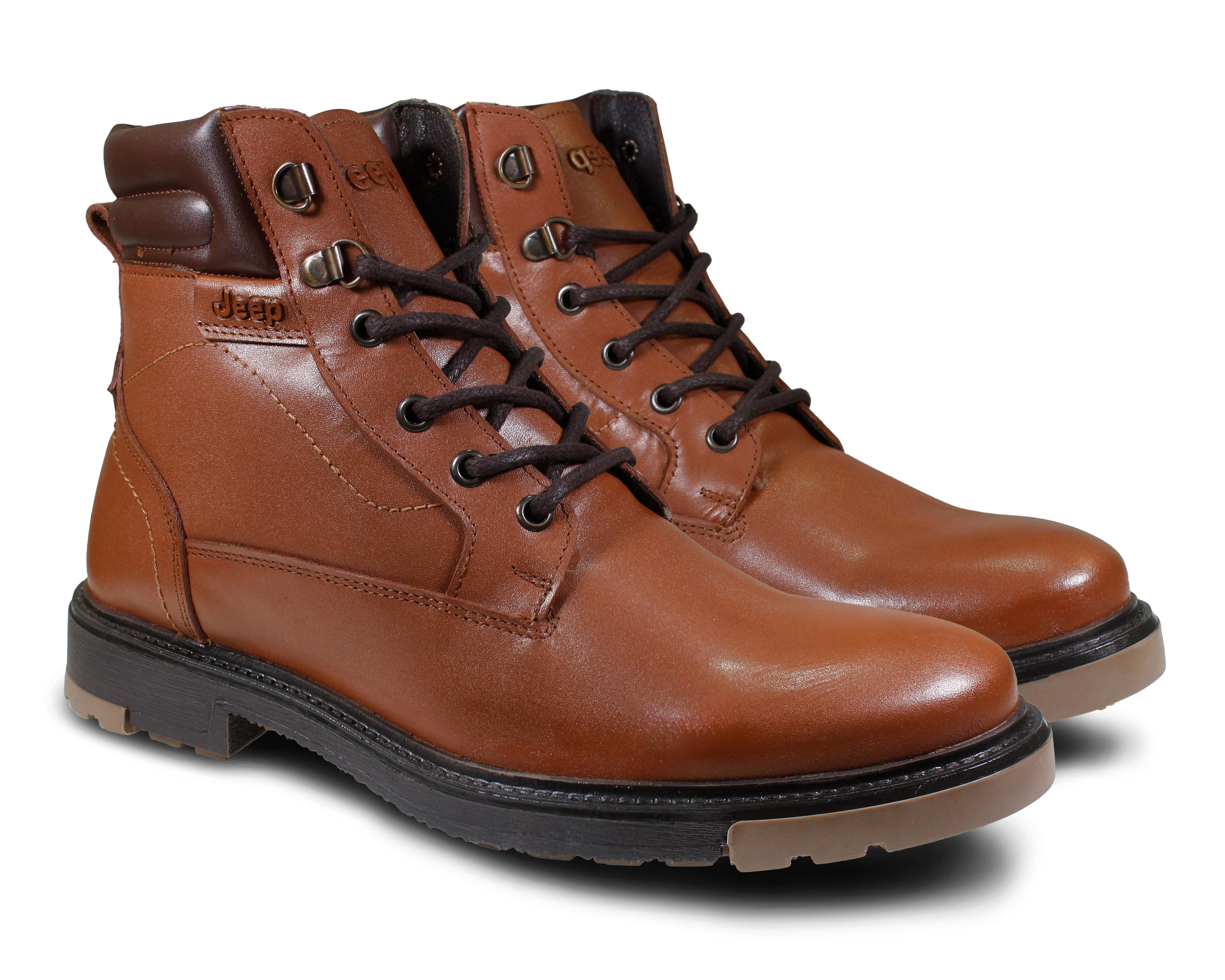 Foto 1 | Botas Casuales Jeep de Piel para Hombre