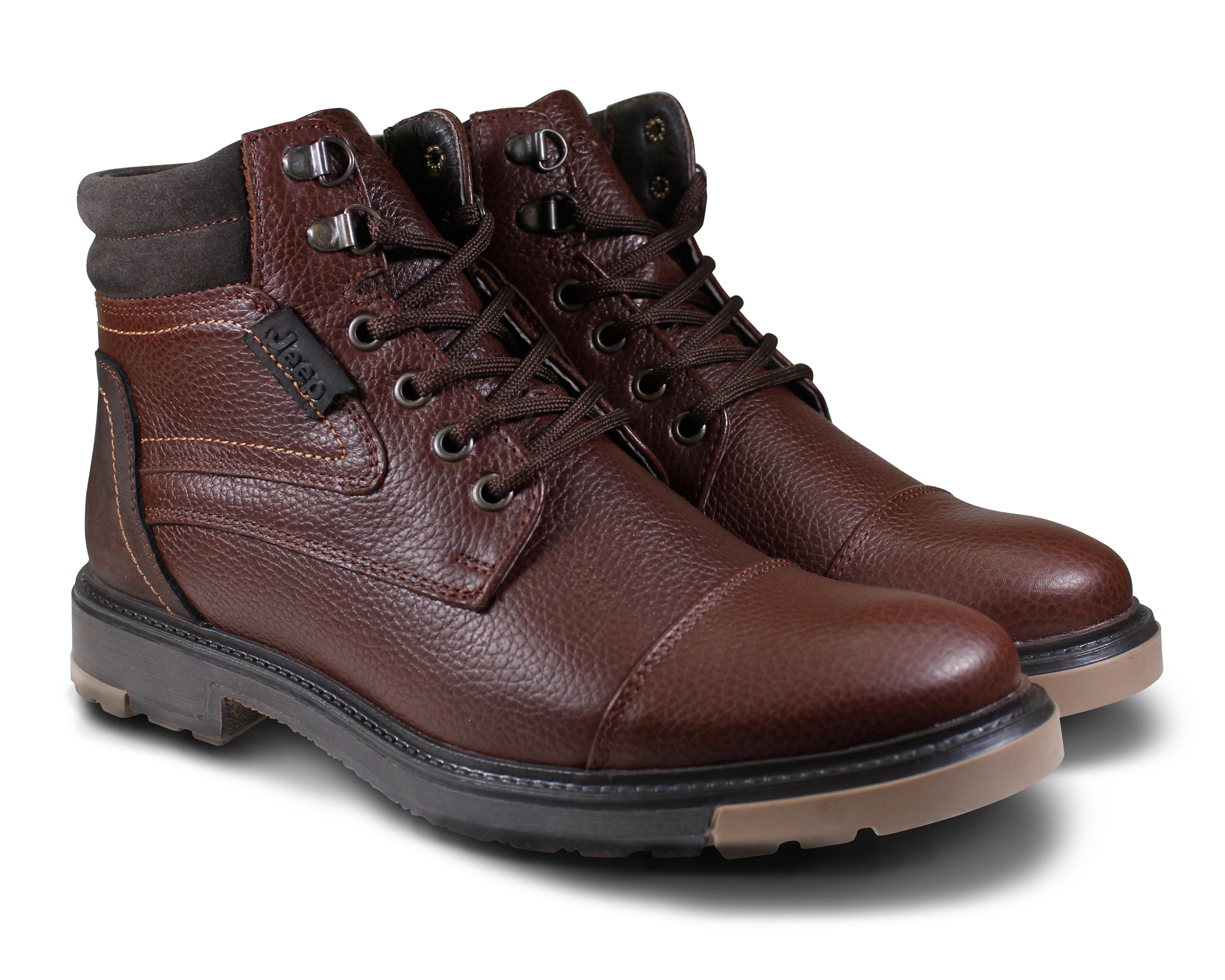 Foto 1 | Botas Casuales Jeep de Piel para Hombre