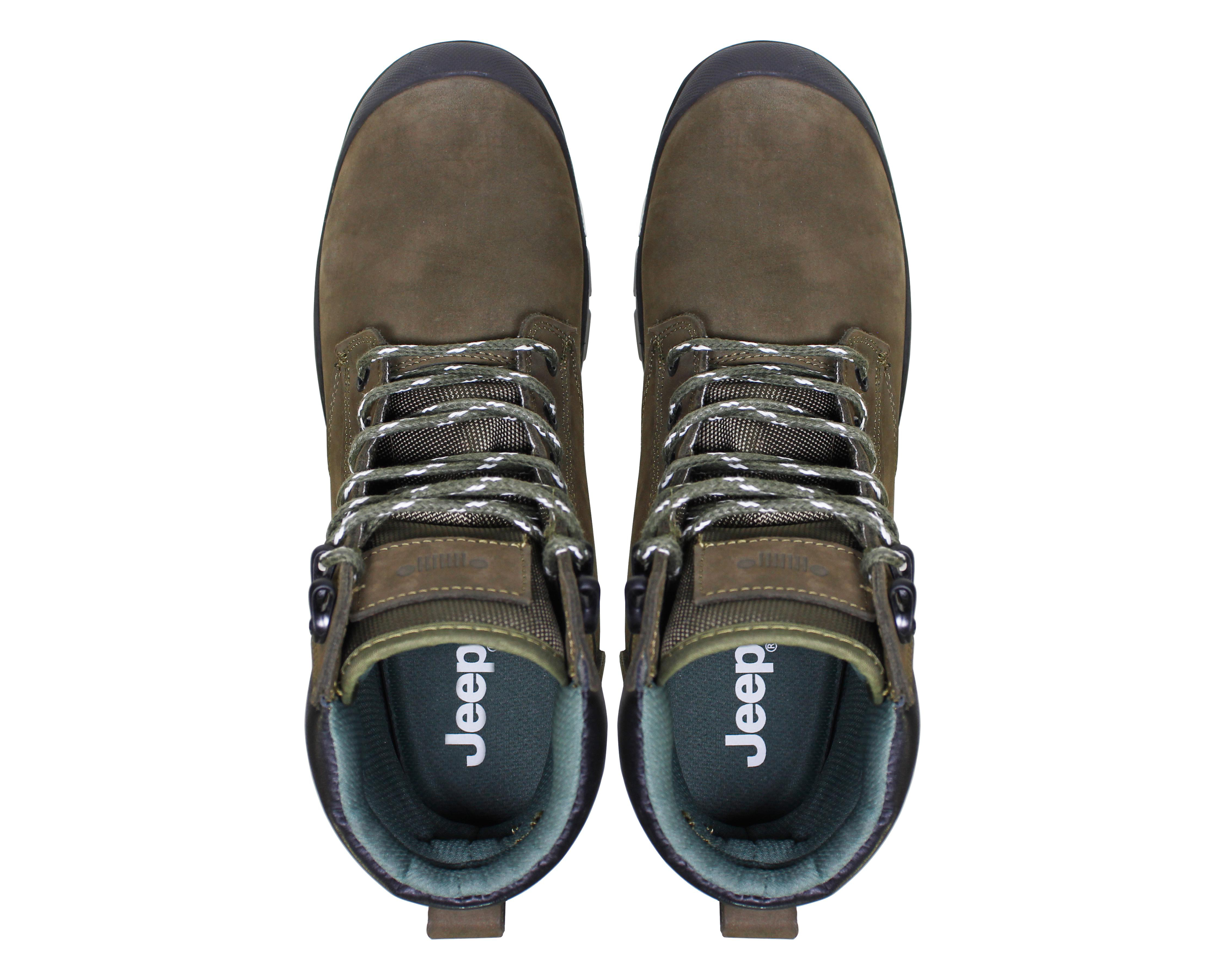 Foto 4 pulgar | Botas Outdoor Jeep de Piel para Hombre