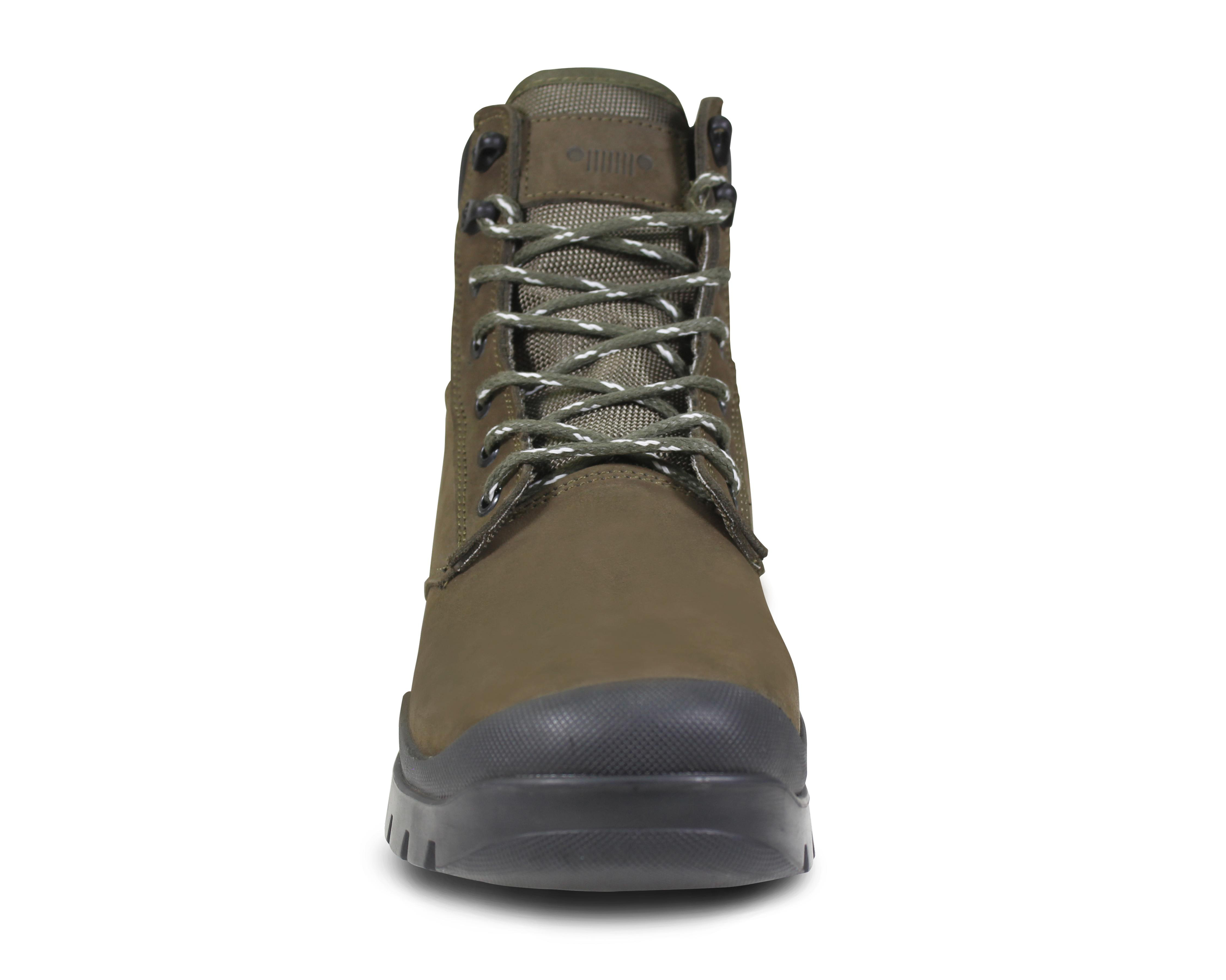 Foto 6 pulgar | Botas Outdoor Jeep de Piel para Hombre