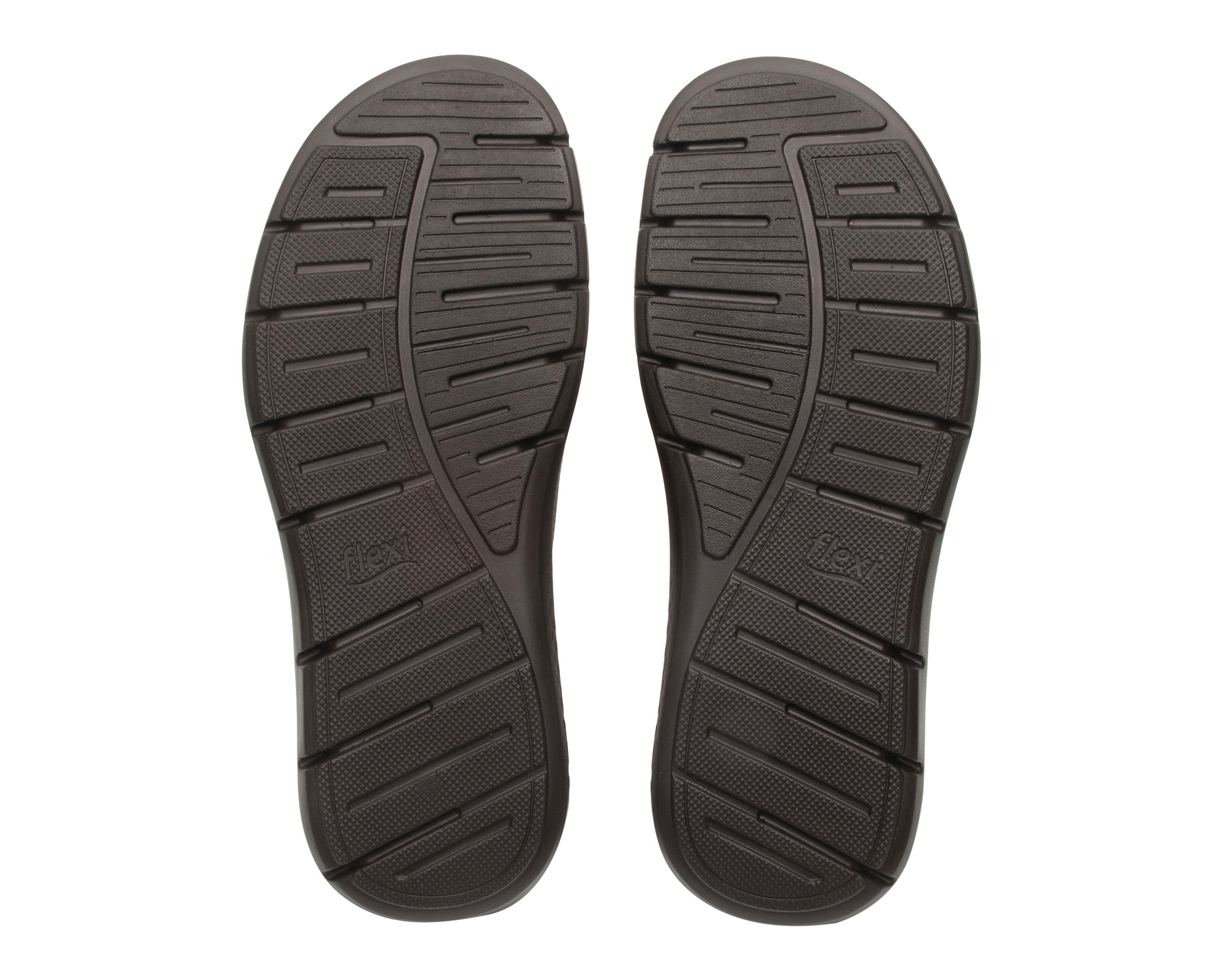 Foto 2 | Sandalias Casuales Flexi de Piel para Hombre