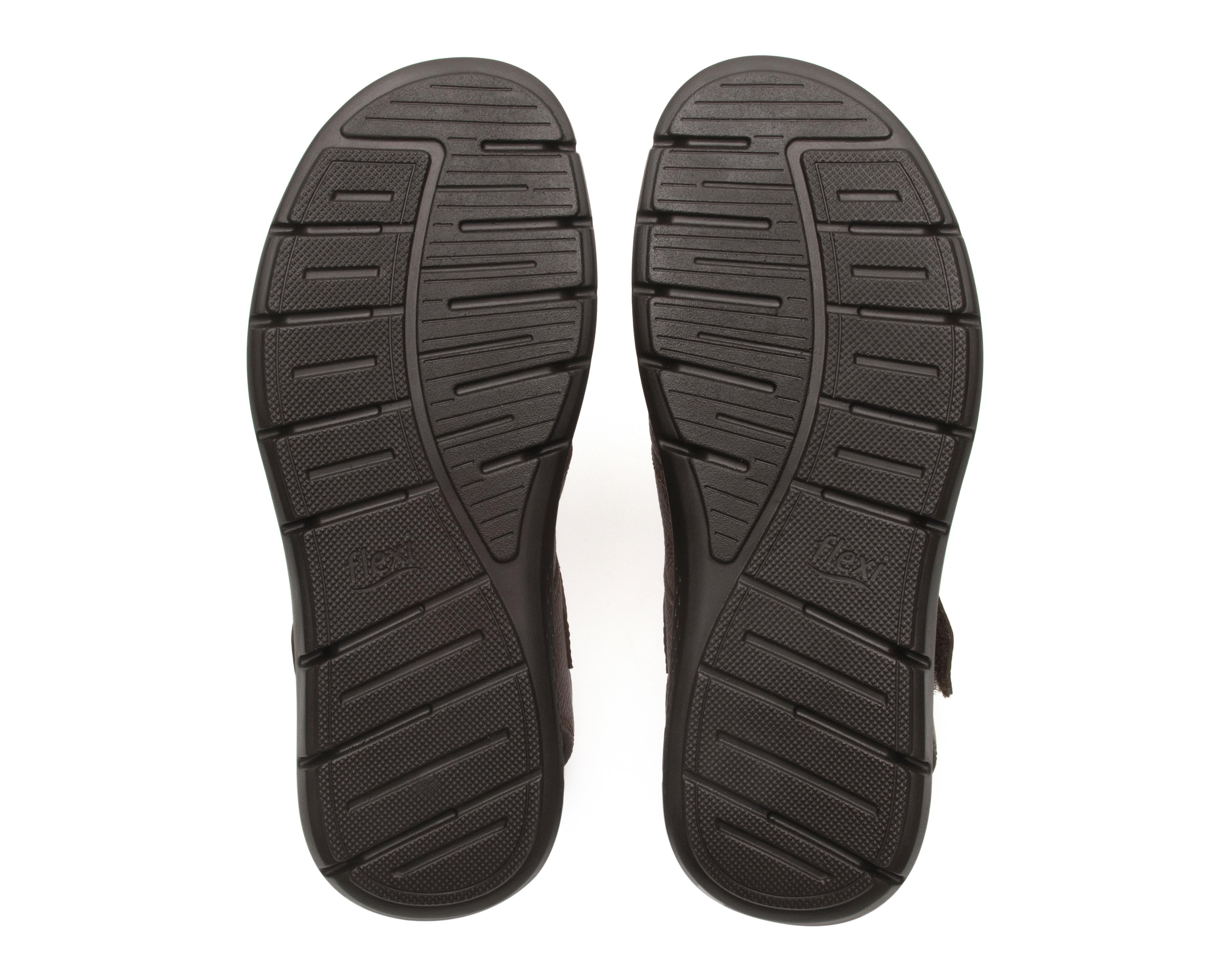 Foto 2 | Sandalias Casuales Flexi de Piel para Hombre