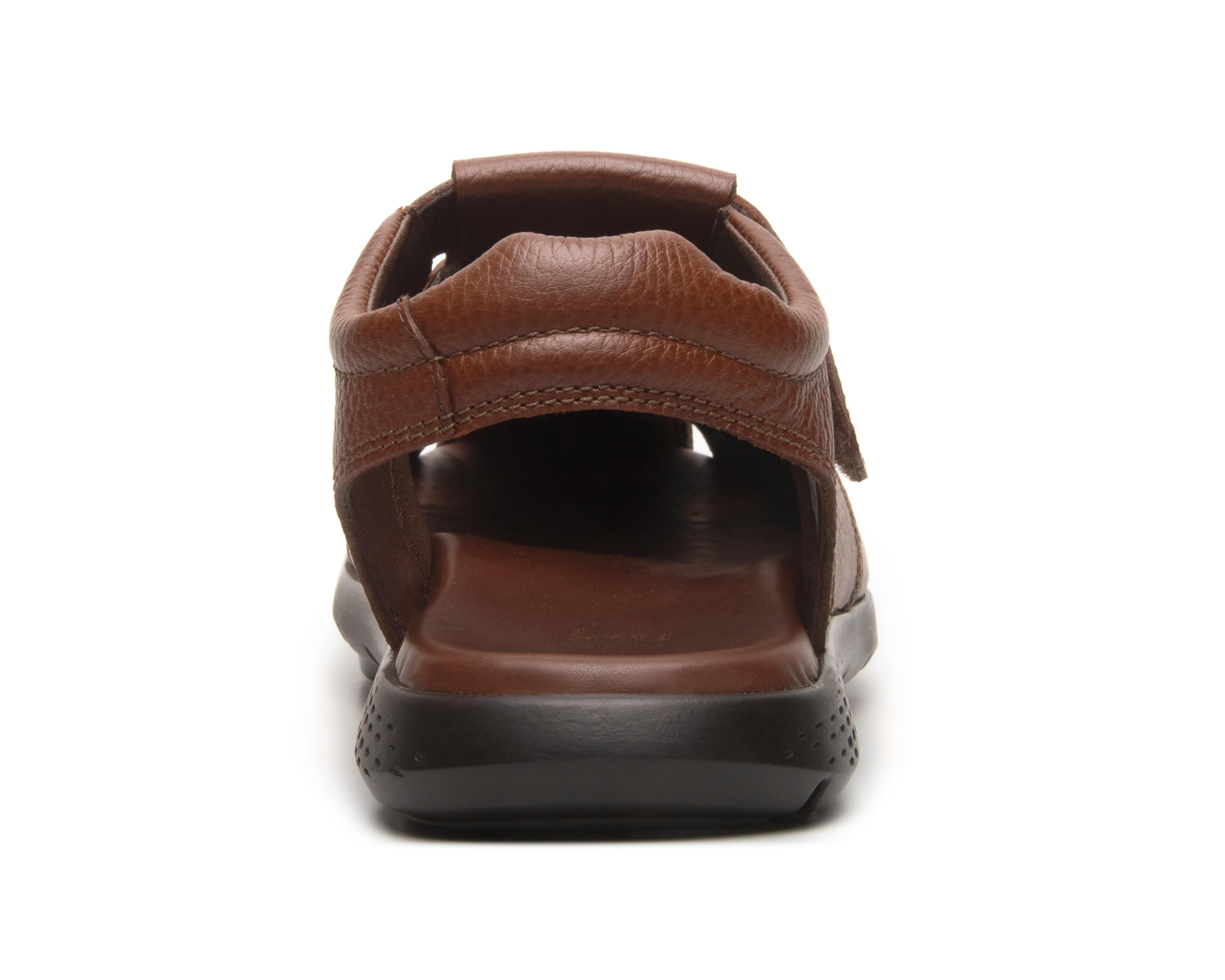 Foto 6 | Sandalias Casuales Flexi de Piel para Hombre