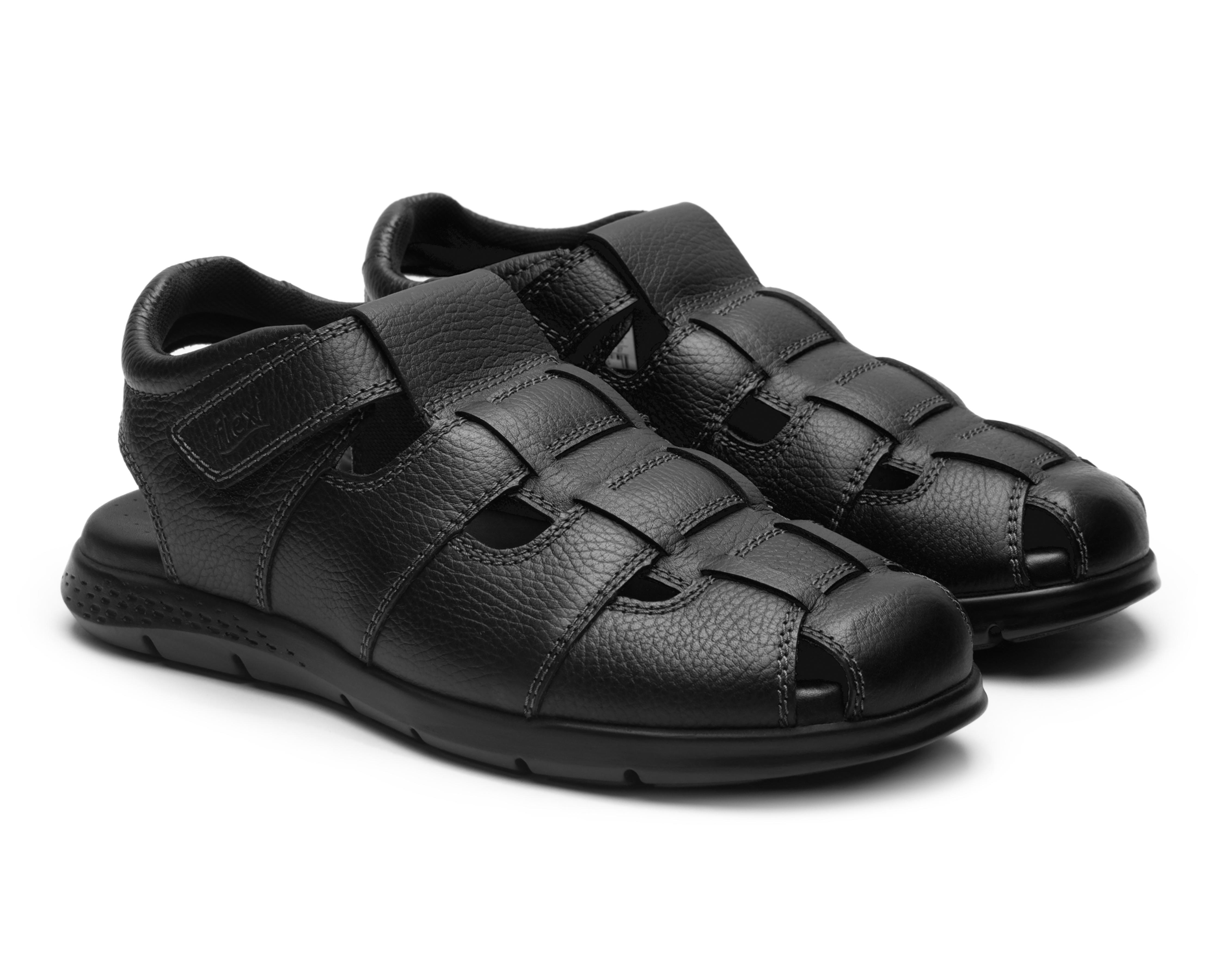 Sandalias Casuales Flexi de Piel para Hombre