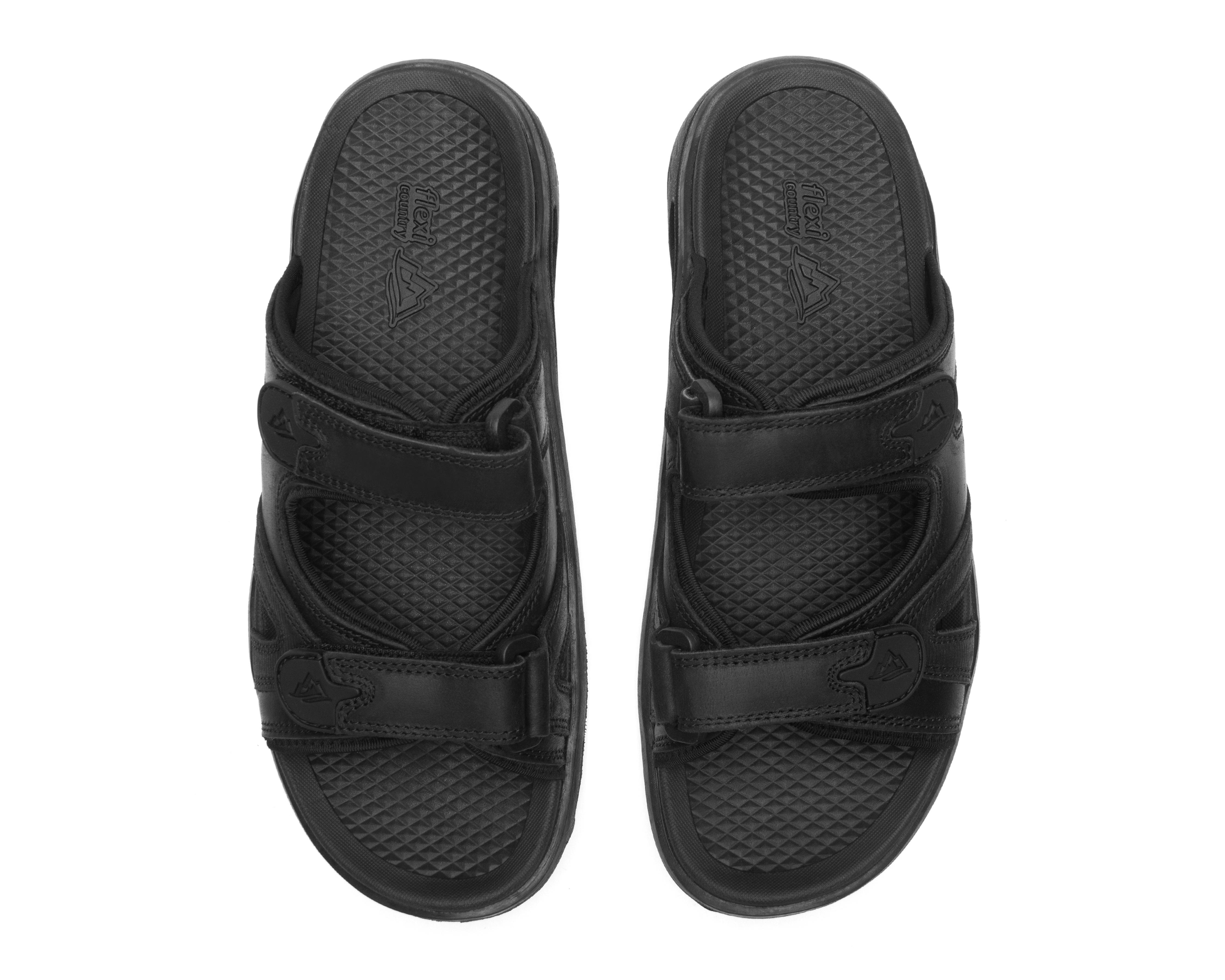 Foto 4 pulgar | Sandalias Casuales Flexi de Piel para Hombre