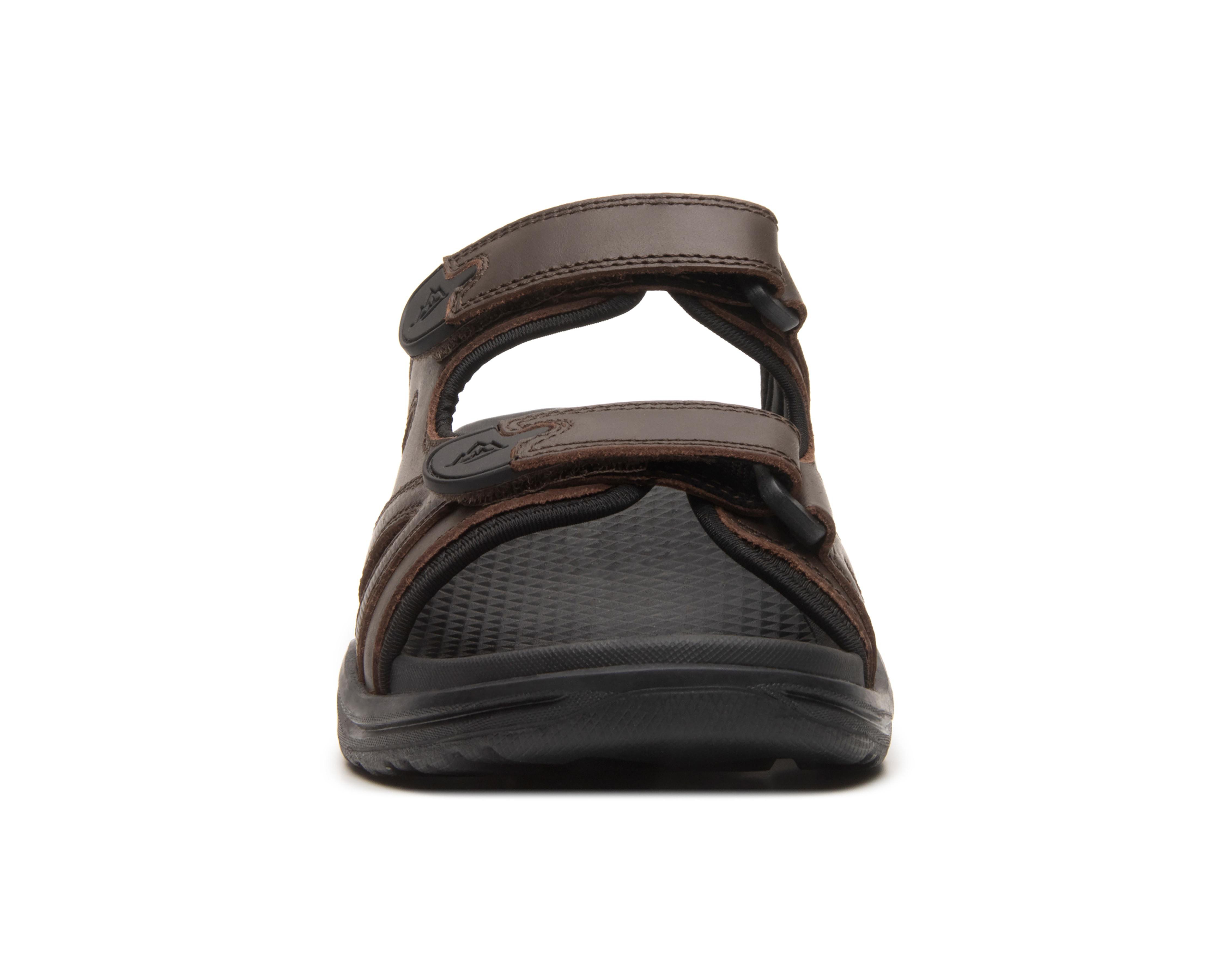 Foto 6 pulgar | Sandalias Casuales Flexi de Piel para Hombre