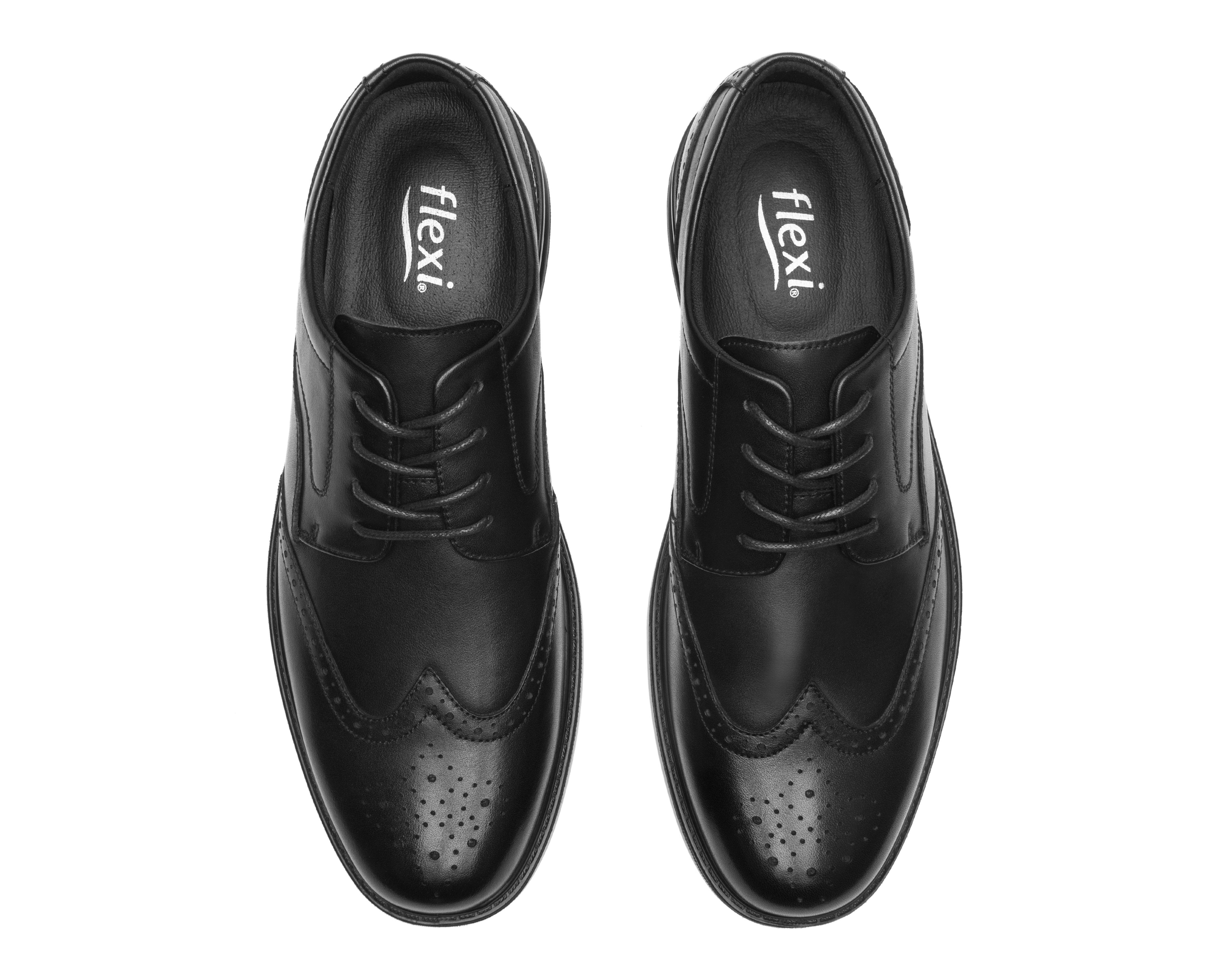 Foto 3 | Zapatos de Vestir Flexi de Piel para Hombre