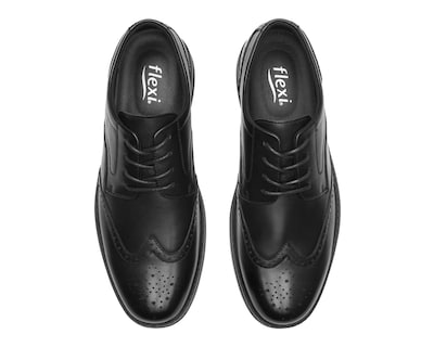 Foto 3 | Zapatos de Vestir Flexi de Piel para Hombre