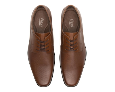 Foto 3 | Zapatos de Vestir Flexi de Piel para Hombre