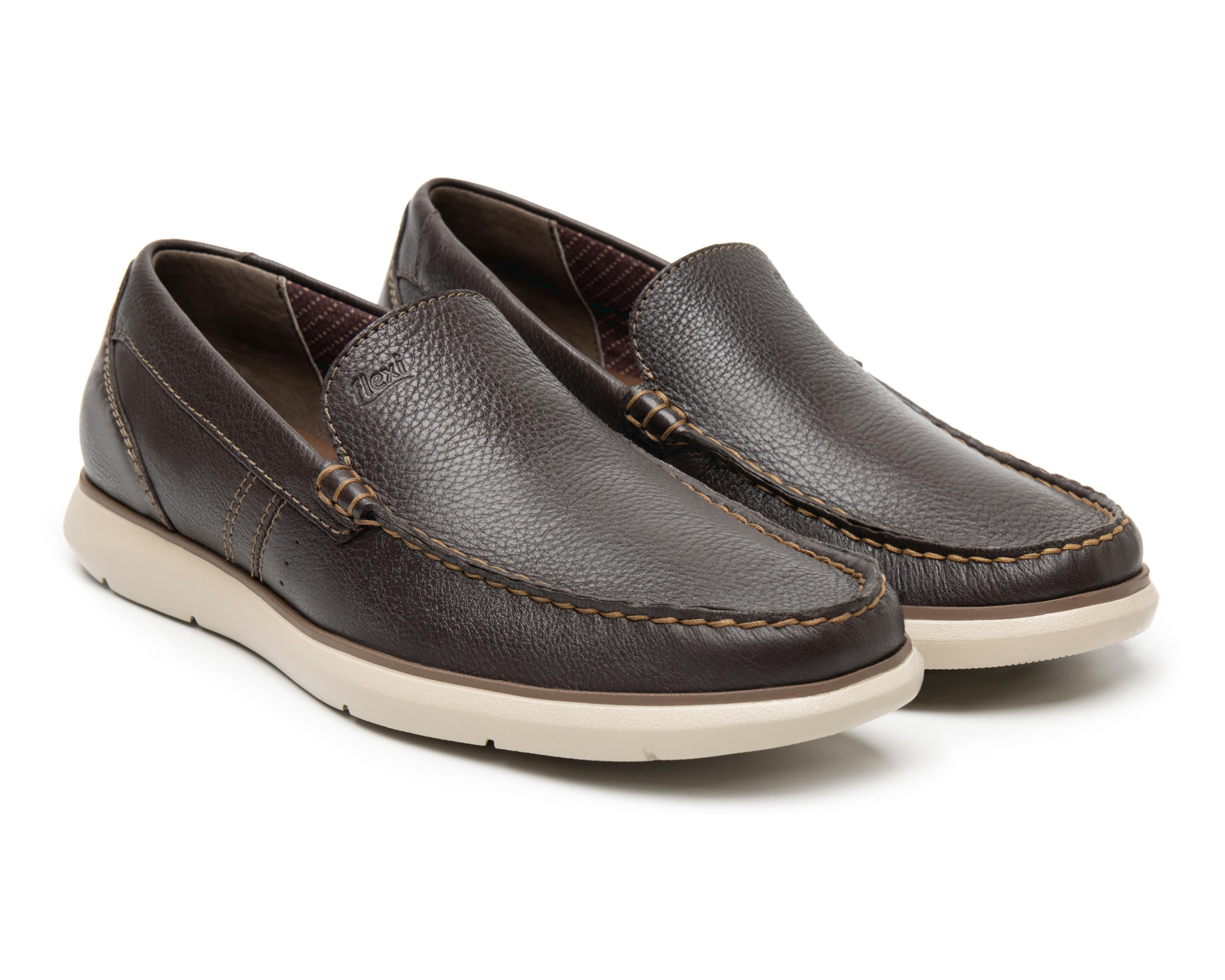 Mocasines Flexi de Piel para Hombre