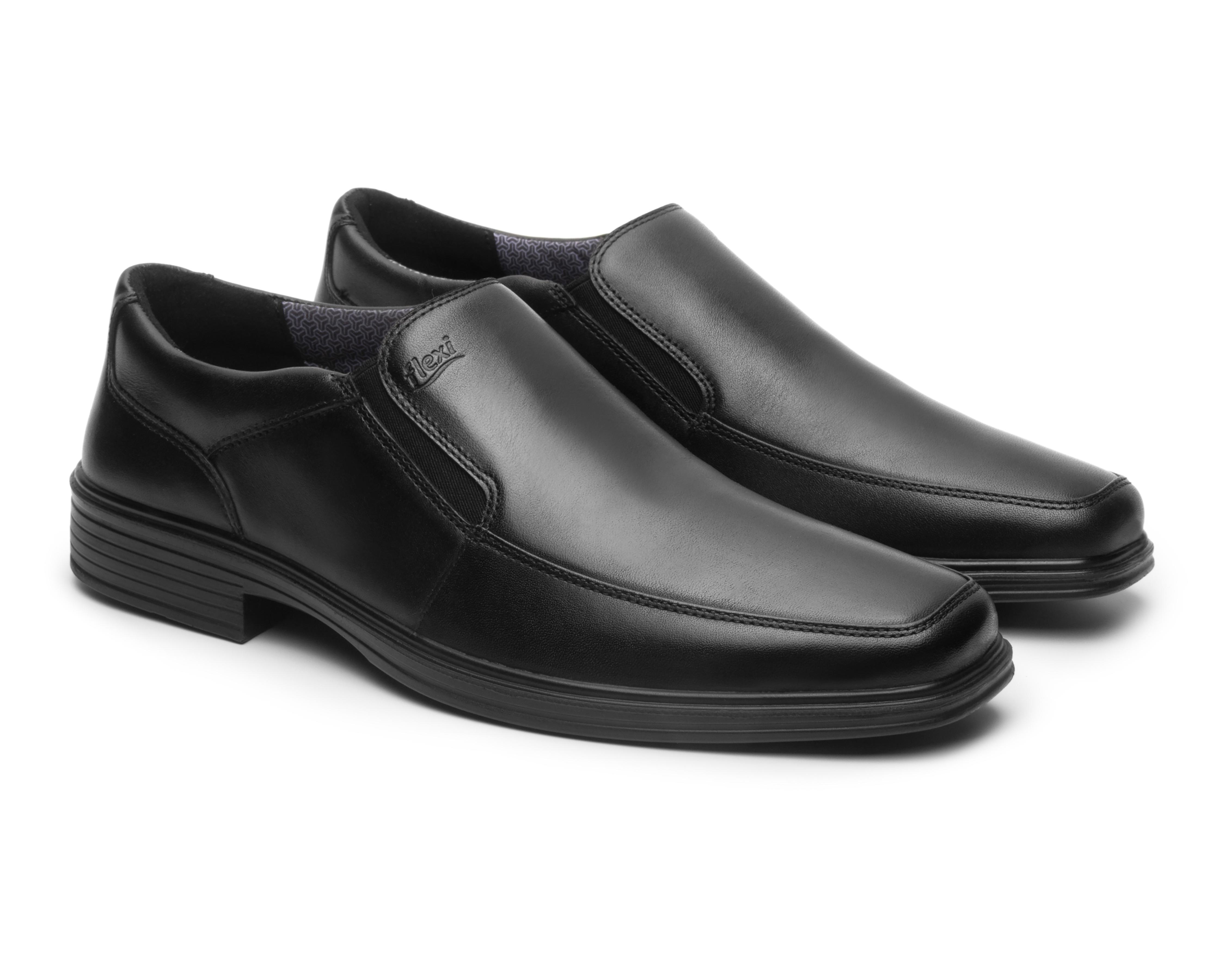 Zapatos de Vestir Flexi de Piel para Hombre