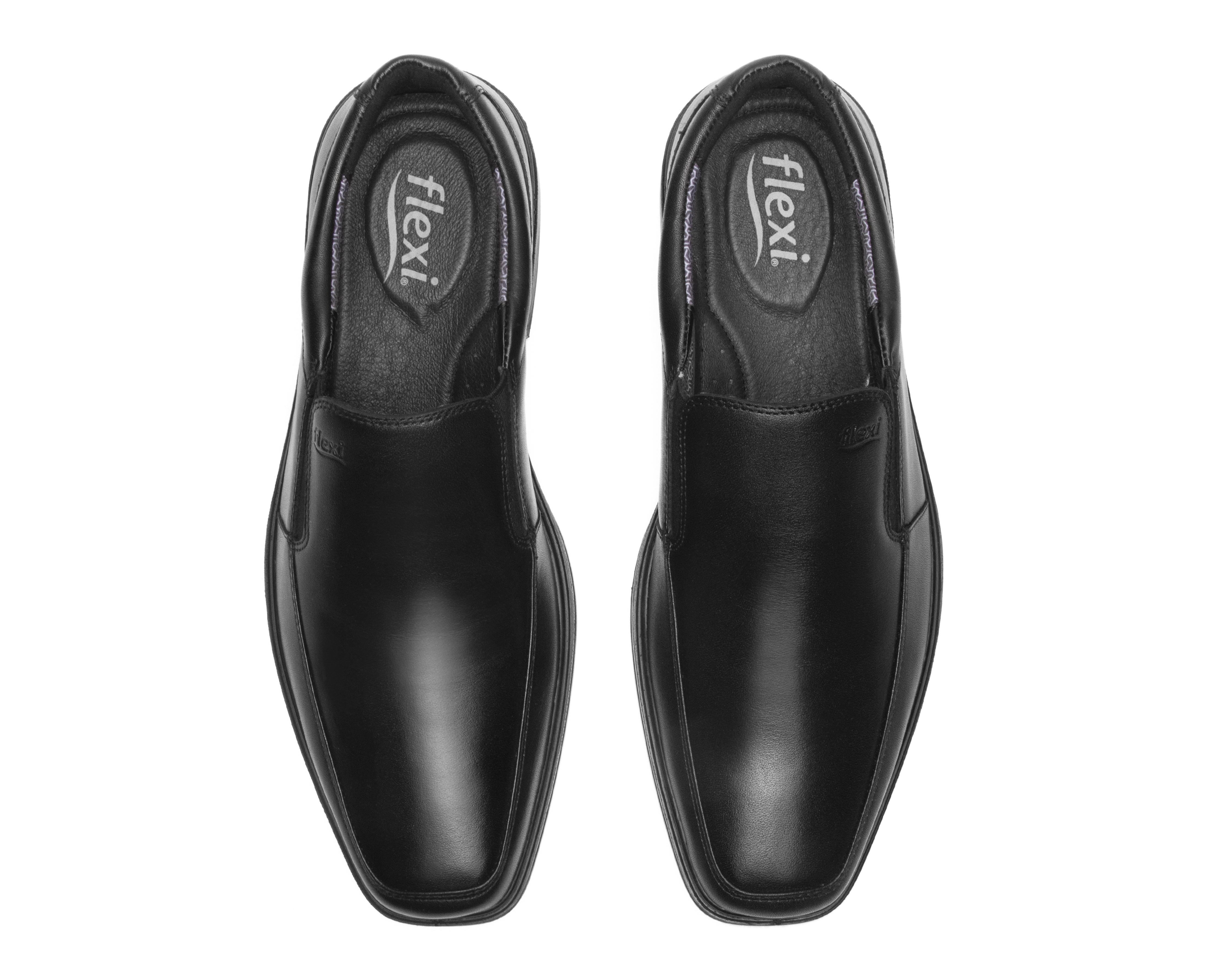 Foto 4 pulgar | Zapatos de Vestir Flexi de Piel para Hombre