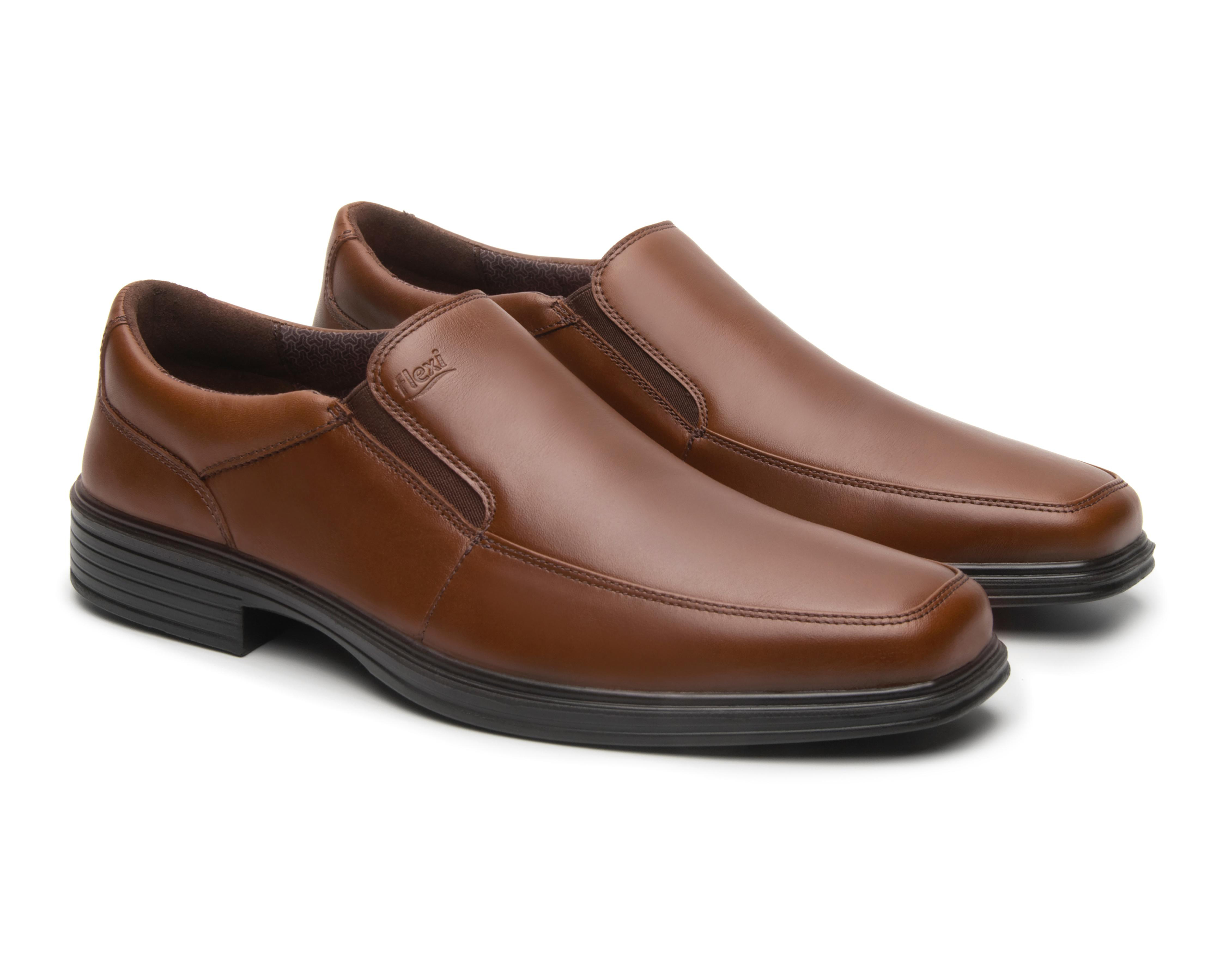 Zapatos de Vestir Flexi de Piel para Hombre