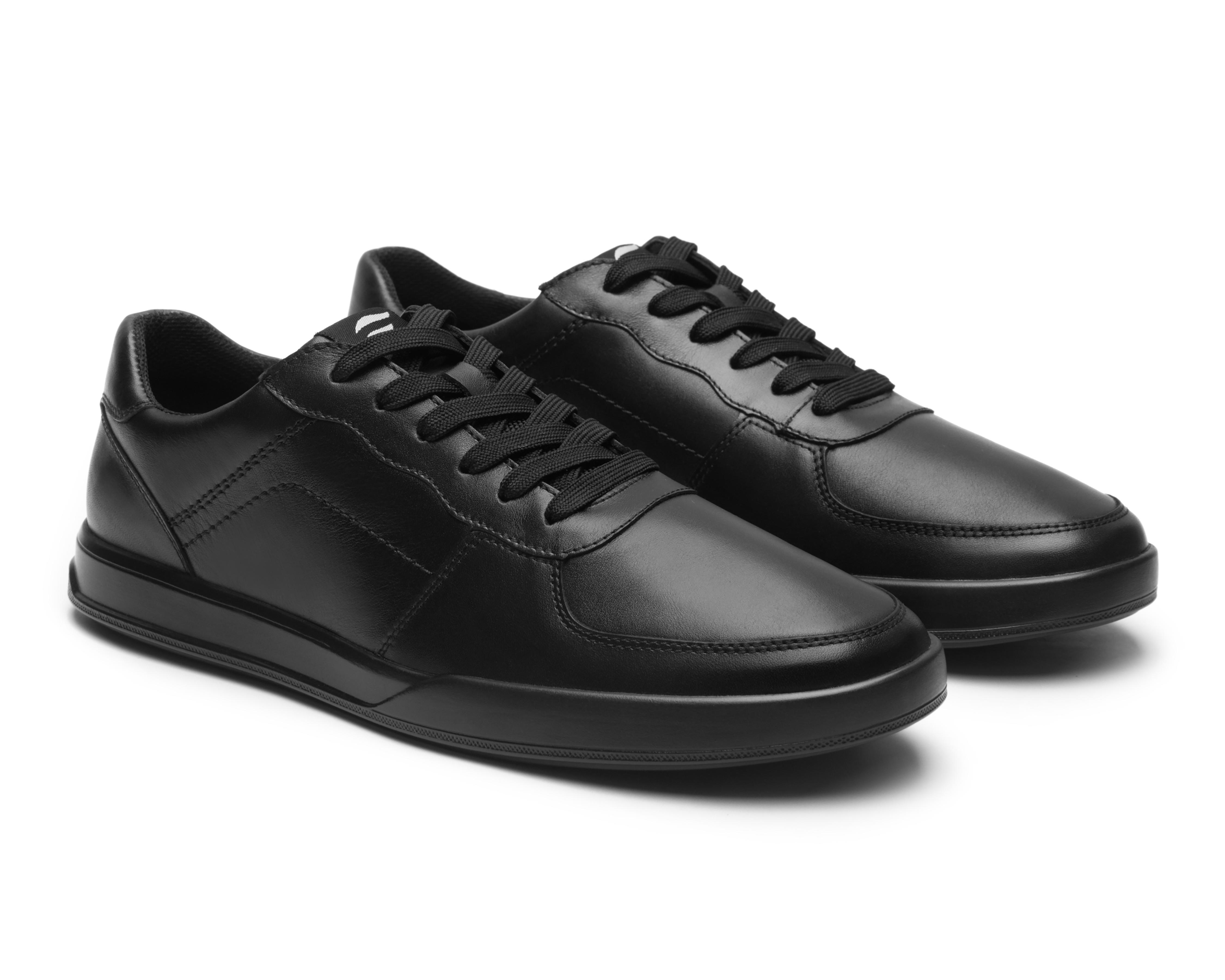 Tenis Casuales Flexi de Piel para Hombre