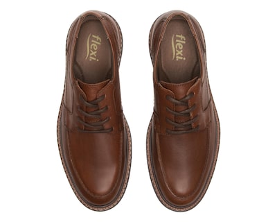 Foto 3 | Zapatos Casuales Flexi de Piel para Hombre